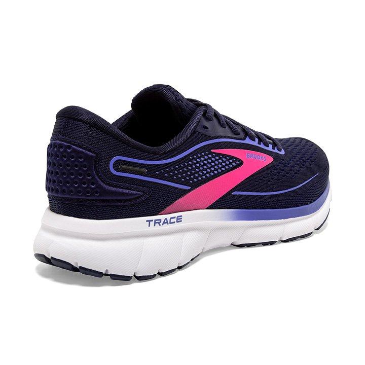 Brooks Trace 2 "Navy/Blue/Pink" Women's Running Shoe - NAVY/BLUE/PINK Thumbnail View 4