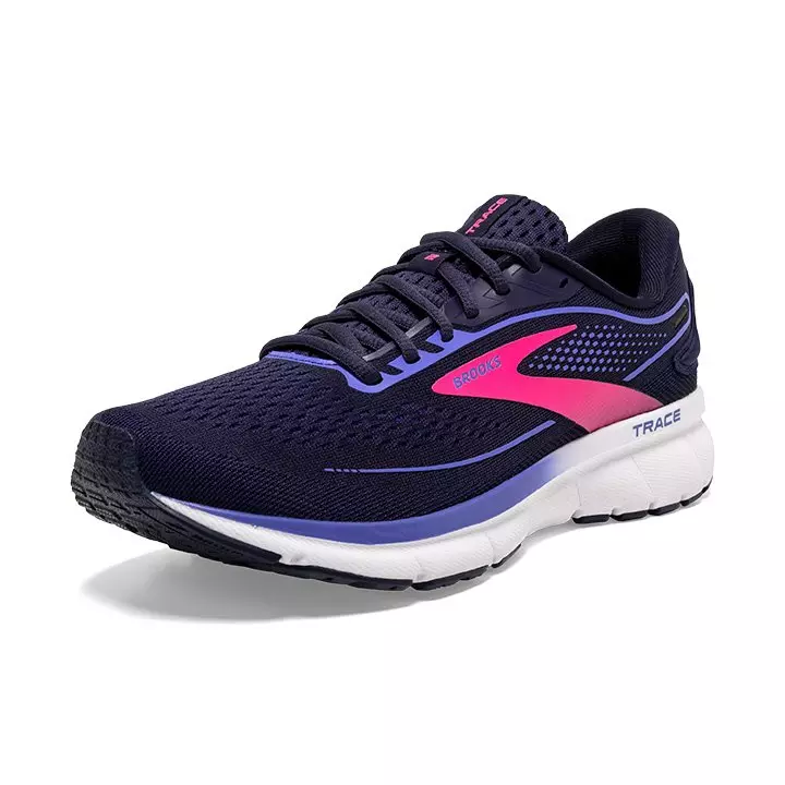 Brooks Trace 2 "Navy/Blue/Pink" Women's Running Shoe - NAVY/BLUE/PINK
