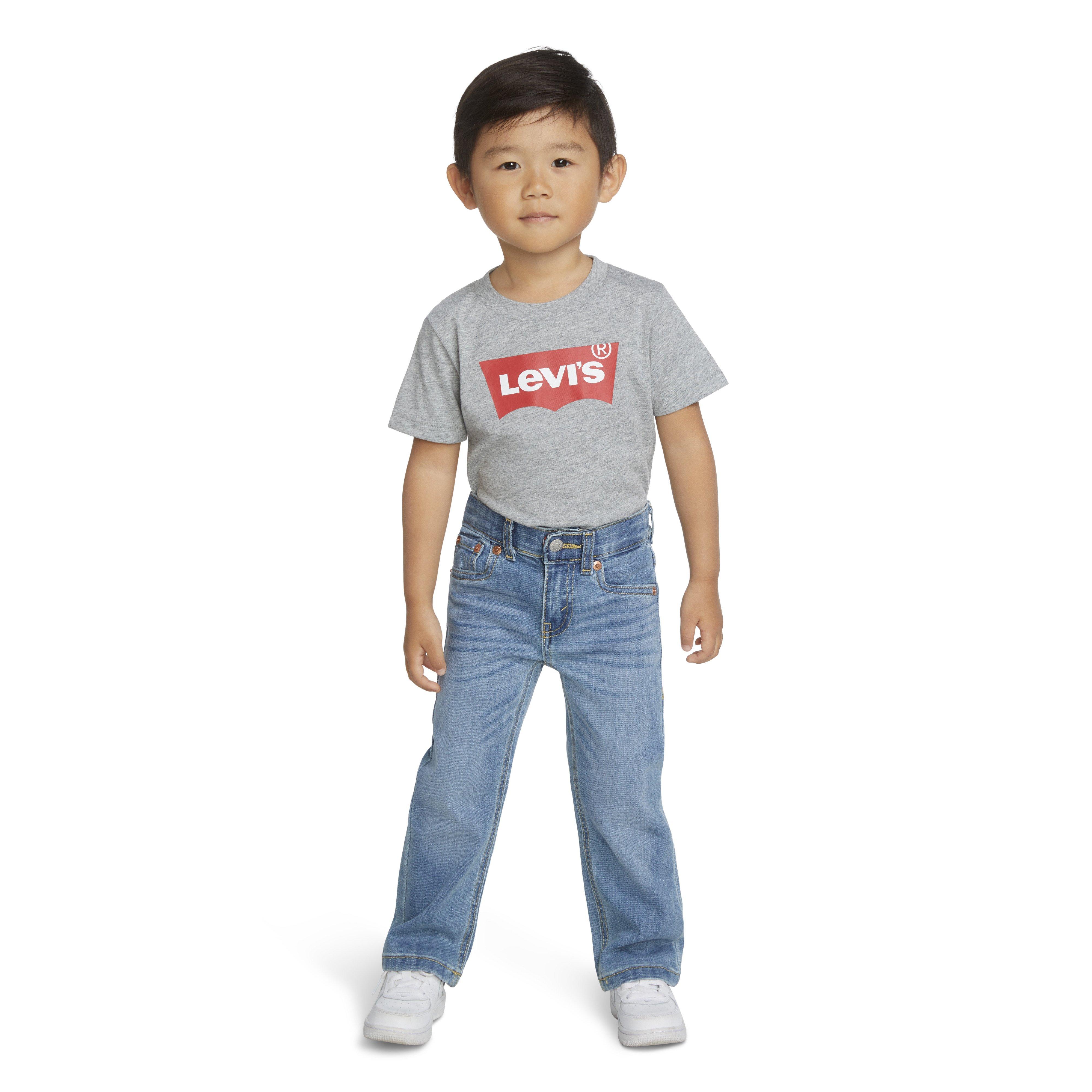 Levi's 514 Straight Fit Toddler Boys' Blue Wash Denim Jeans