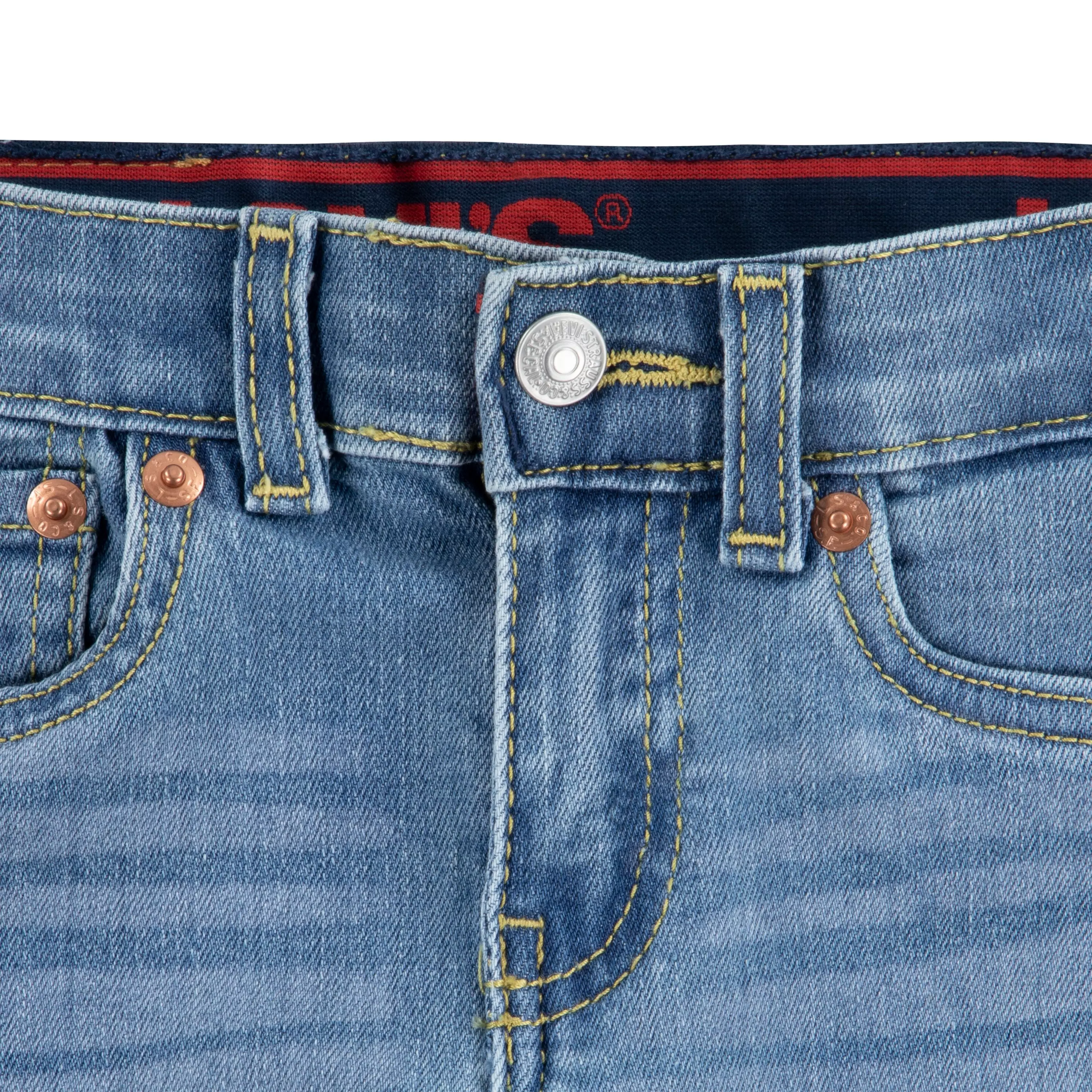 Levi's Toddler Boys' 514 Straight Fit Blue Wash Denim Jeans - BLUE