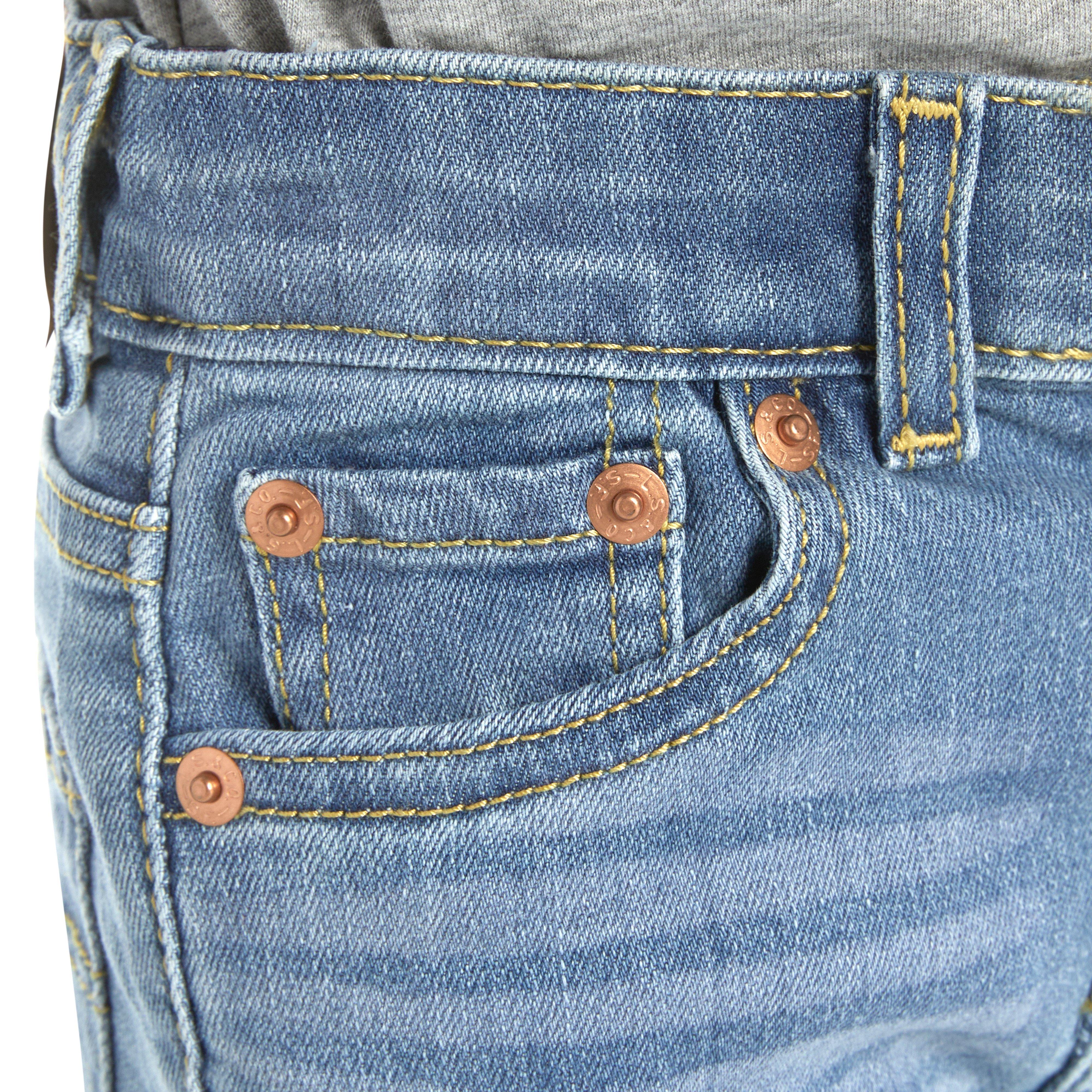 Levi's 514 Straight Fit Toddler Boys' Blue Wash Denim Jeans