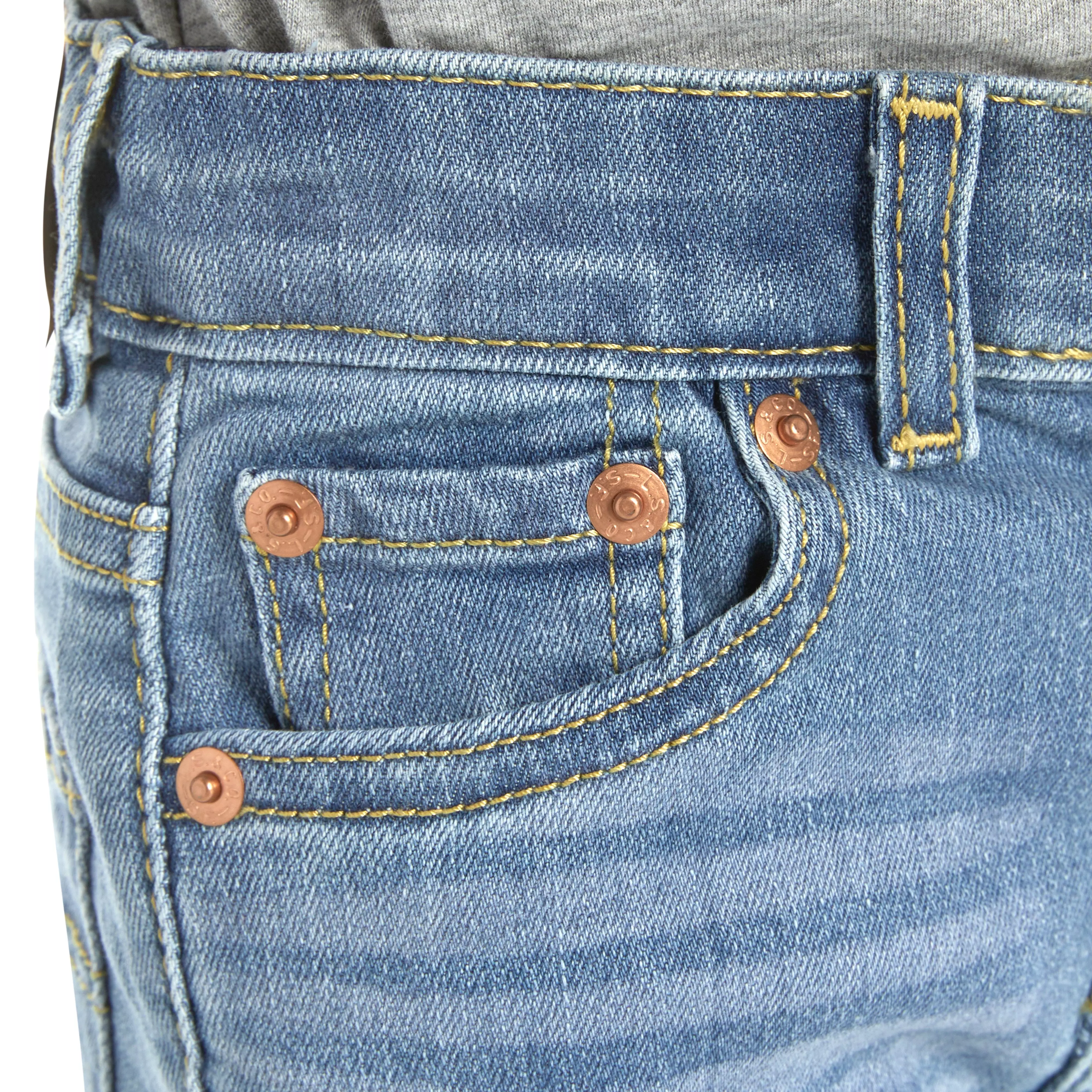 Levi's Toddler Boys' 514 Straight Fit Blue Wash Denim Jeans - BLUE