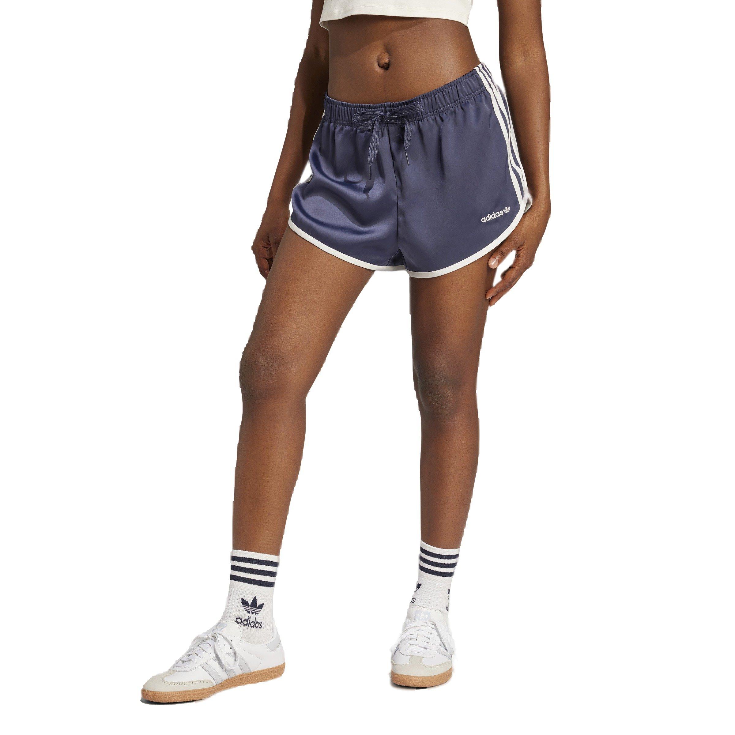 adidas Originals Women's Short Sprinter Shorts -Blue - BLUE