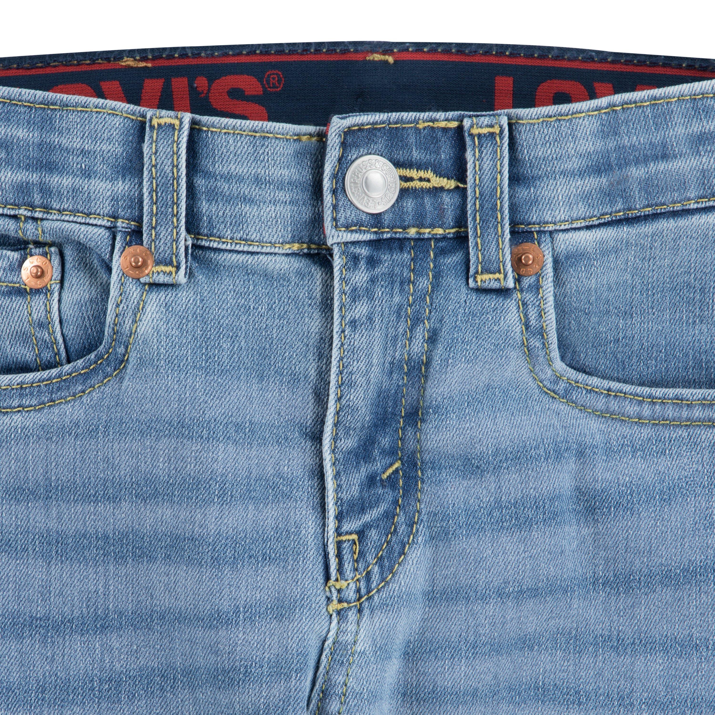 Levi's 514 Straight Fit Little Boys' Blue Wash Denim Jeans