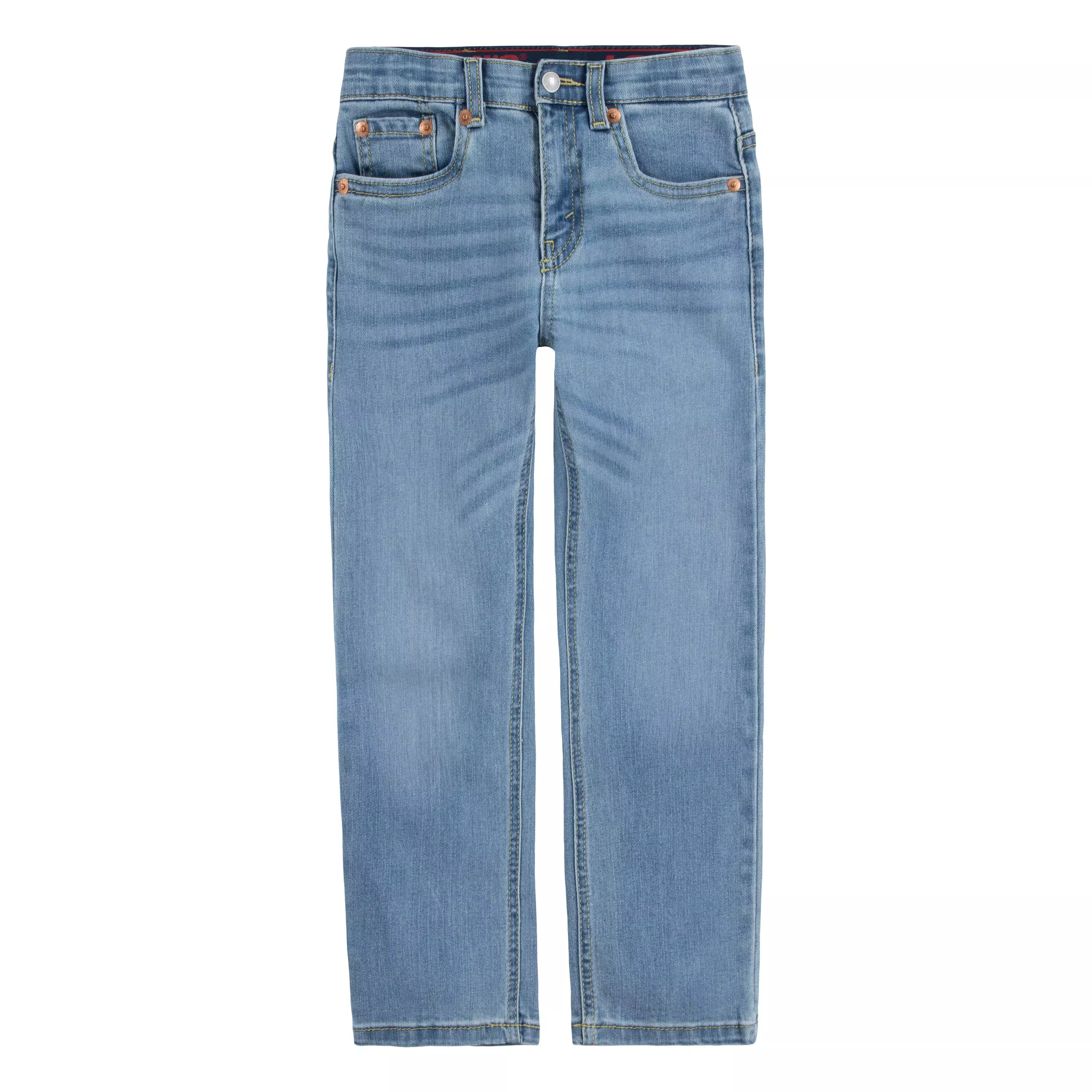 Levi's Little Boys' 514 Straight Fit Blue Wash Denim Jeans - BLUE