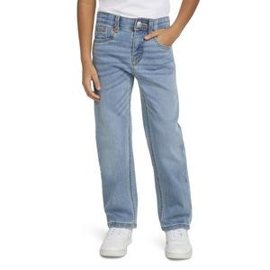 Levi's Little Boys' 514 Straight Fit Blue Wash Denim Jeans
