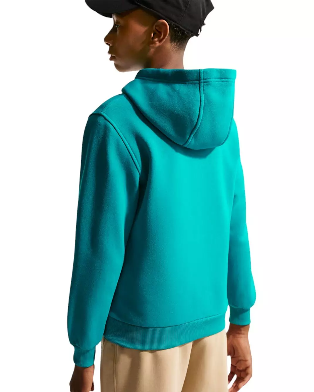 Nike Big Kids' Sportswear Club Fleece Pullover Hoodie - Turquoise - TURQUOISE