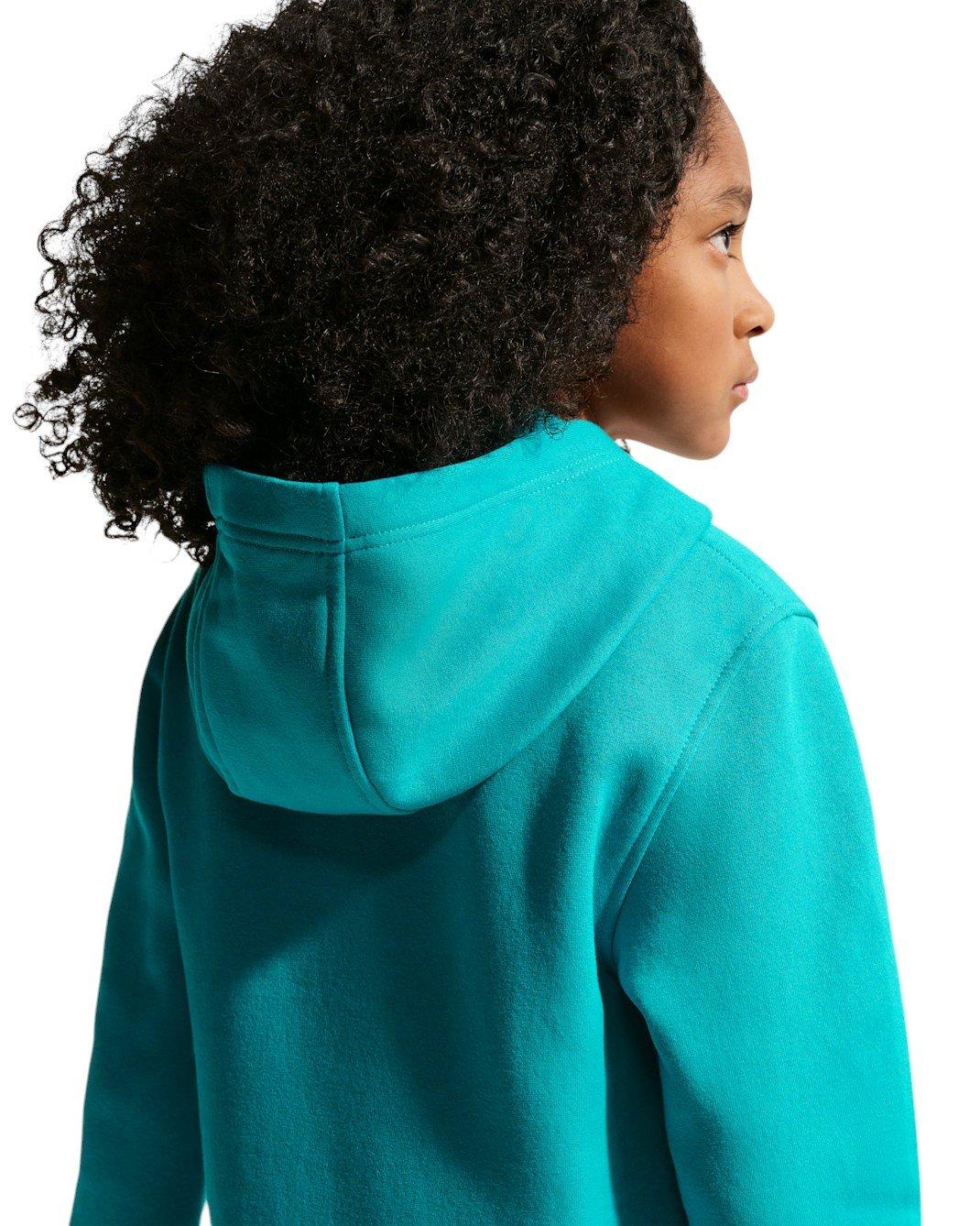 Nike Sportswear Club Fleece Big Kids' Turquoise Pullover Hoodie