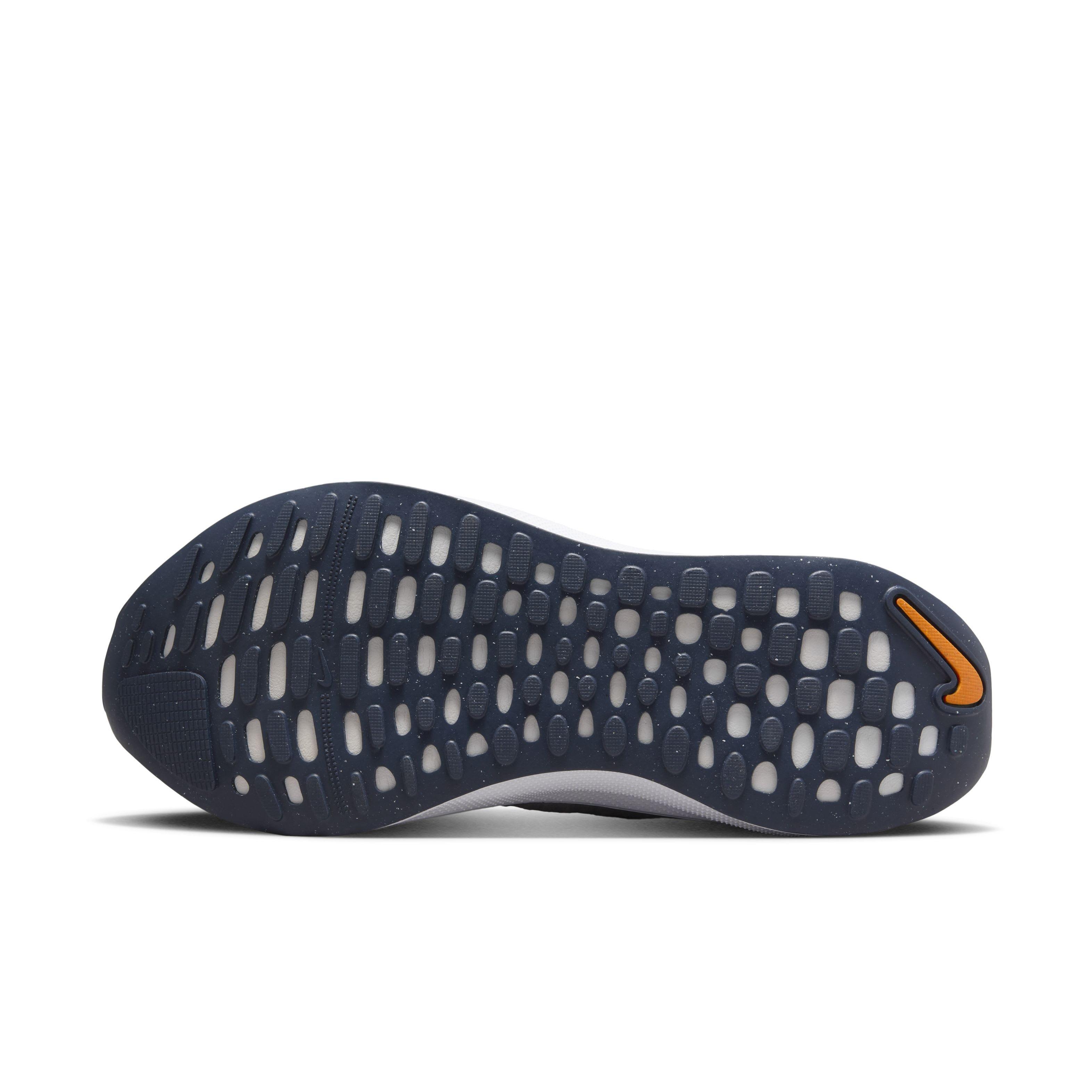 Nike InfinityRN 4 "Platinum Tint/Thunder Blue/Summit White/Total Orange" Men's Running Shoe - PLATINUM/BLUE/WHITE/ORANGE Thumbnail View 6