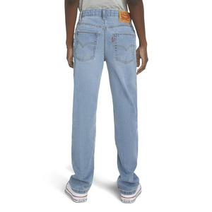 Levi's Big Boys' 514 Straight Fit Blue Wash Denim Jeans