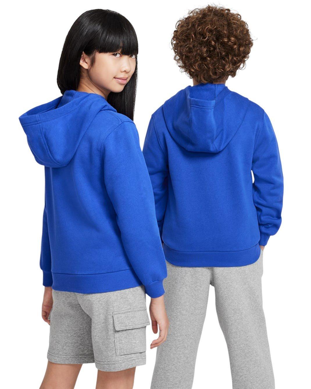 Nike Sportswear Club Fleece Big Kids' Royal Pullover Hoodie