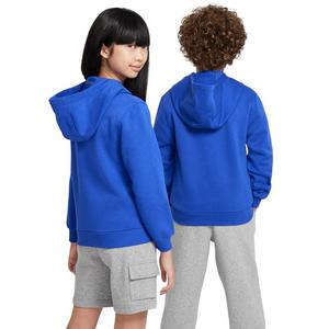 Nike Big Kids' Sportswear Club Fleece Pullover Hoodie - Royal