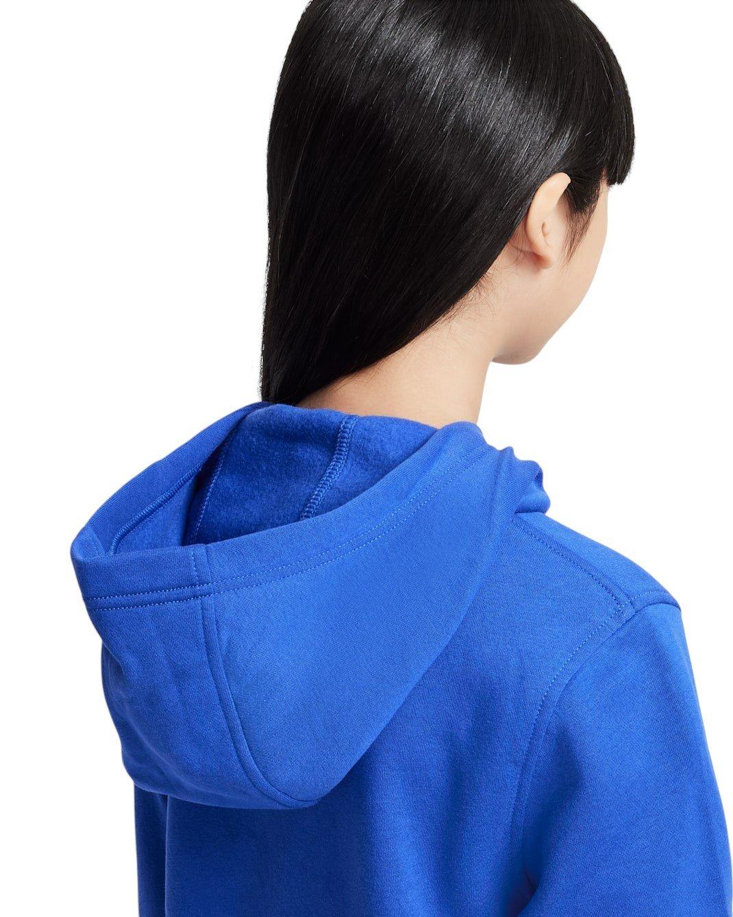 Nike Sportswear Club Fleece Big Kids' Royal Pullover Hoodie