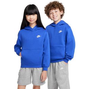 Nike Big Kids' Sportswear Club Fleece Pullover Hoodie - Royal
