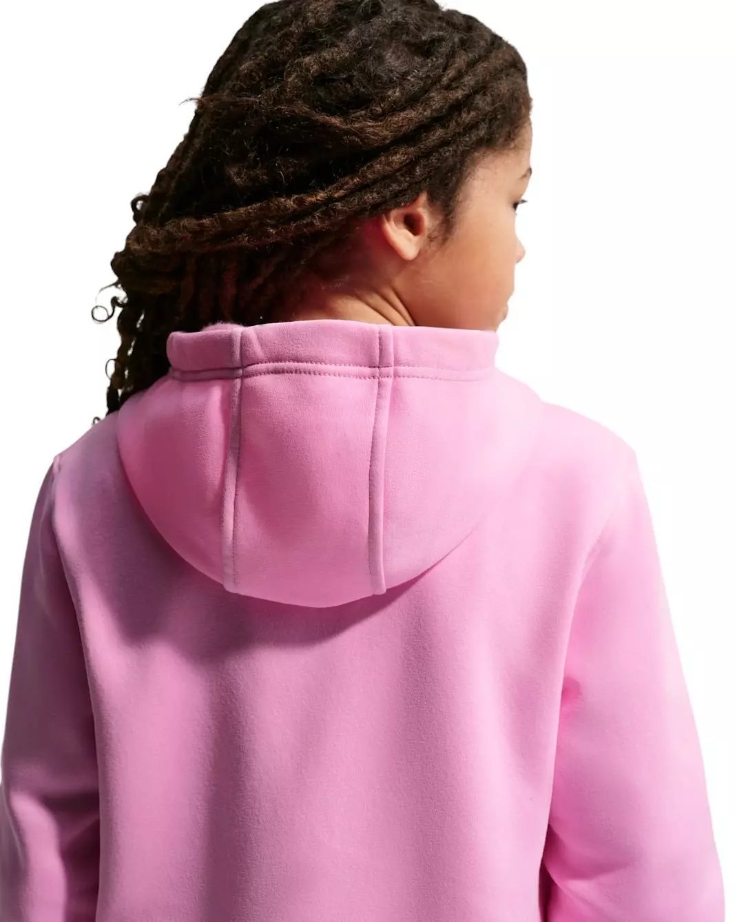 Nike Big Kids' Sportswear Club Fleece Pullover Hoodie - Pink - PINK