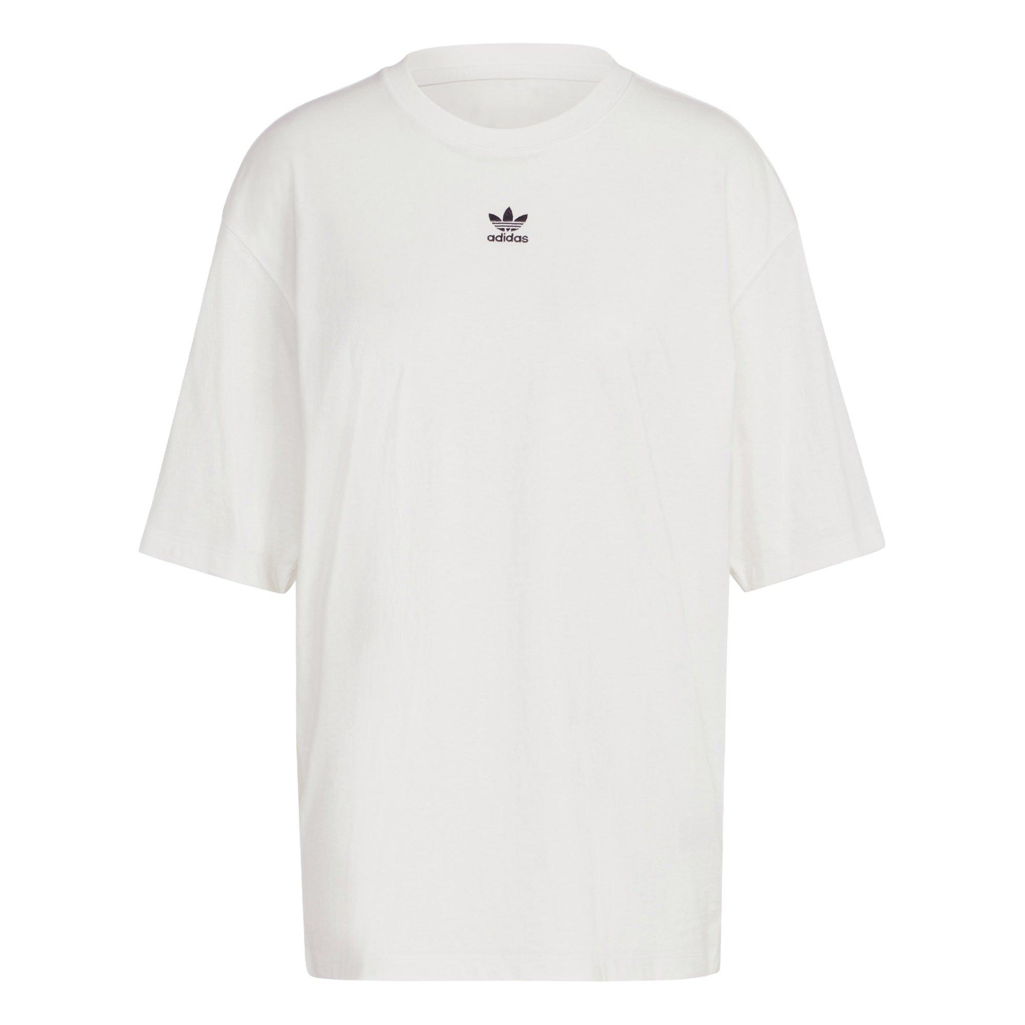 adidas Originals Women's Essentials Boyfriend T-Shirt - White - WHITE Thumbnail View 6