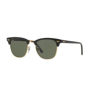 Ray-Ban CLUBMASTER Black Frame Sunglasses