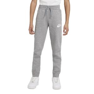Nike Big Boys' Sportswear Tech Fleece Pants-Grey/Black/White
