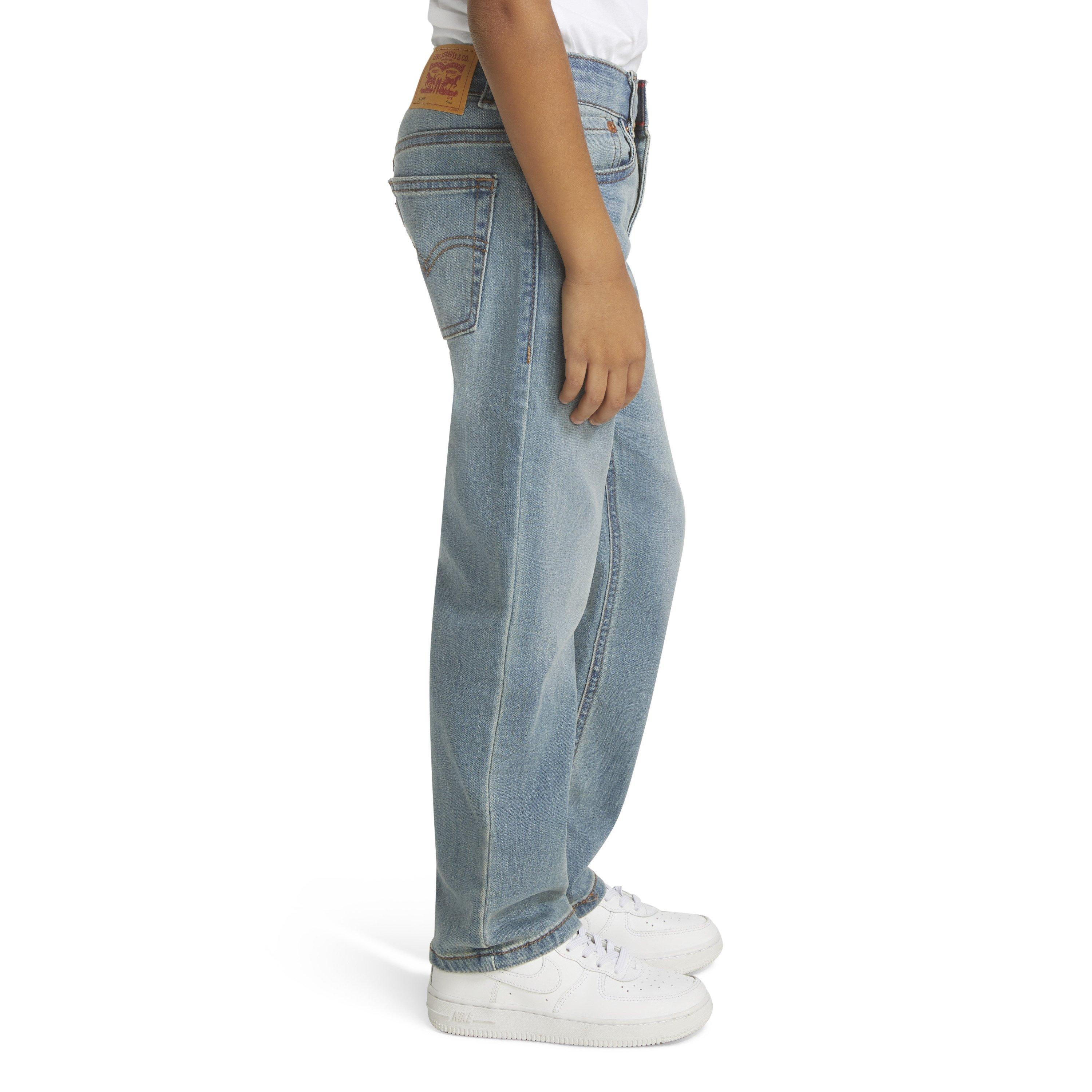Levi's 514 Straight Fit Little Boys' Light Blue Wash Denim Jeans