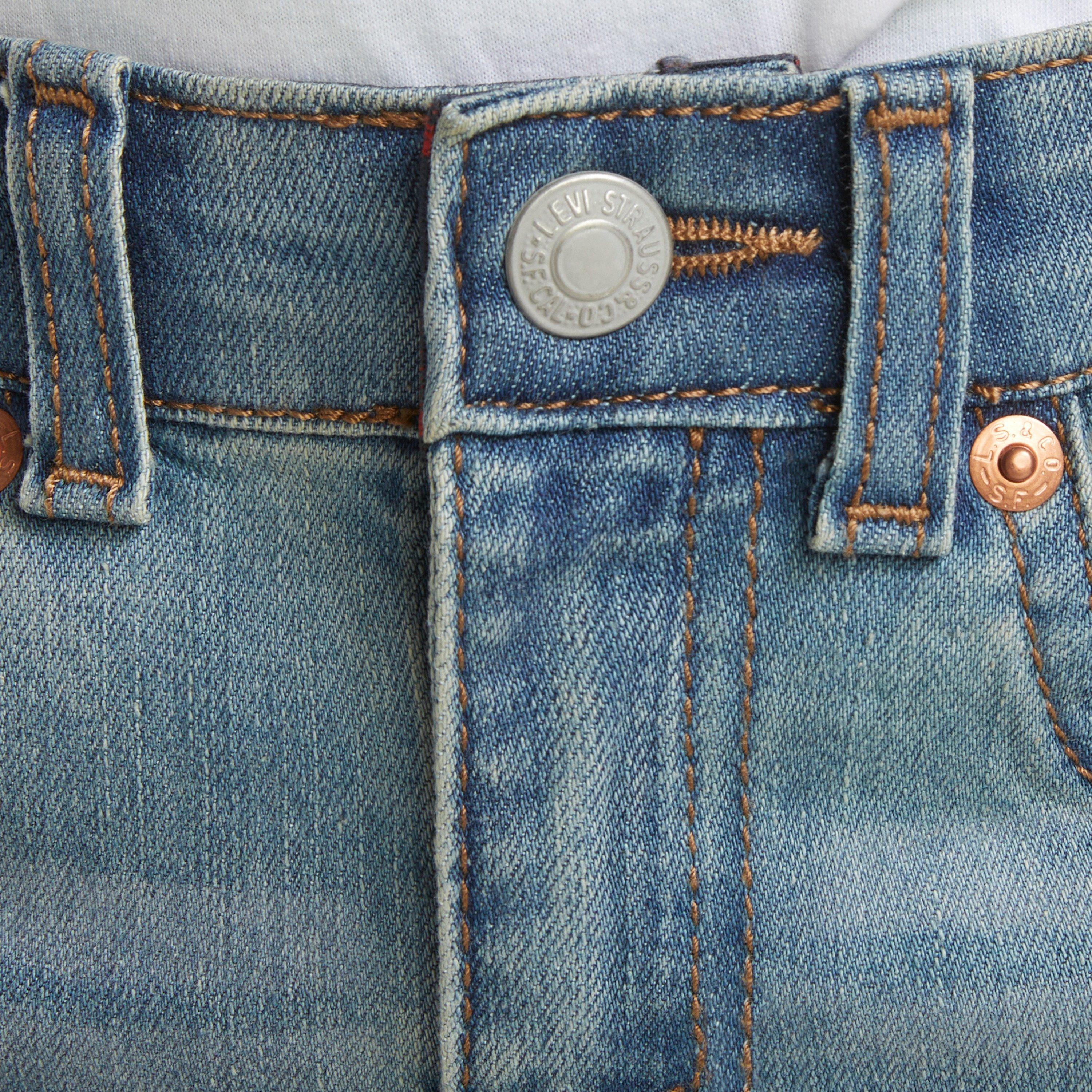Levi's 514 Straight Fit Little Boys' Light Blue Wash Denim Jeans