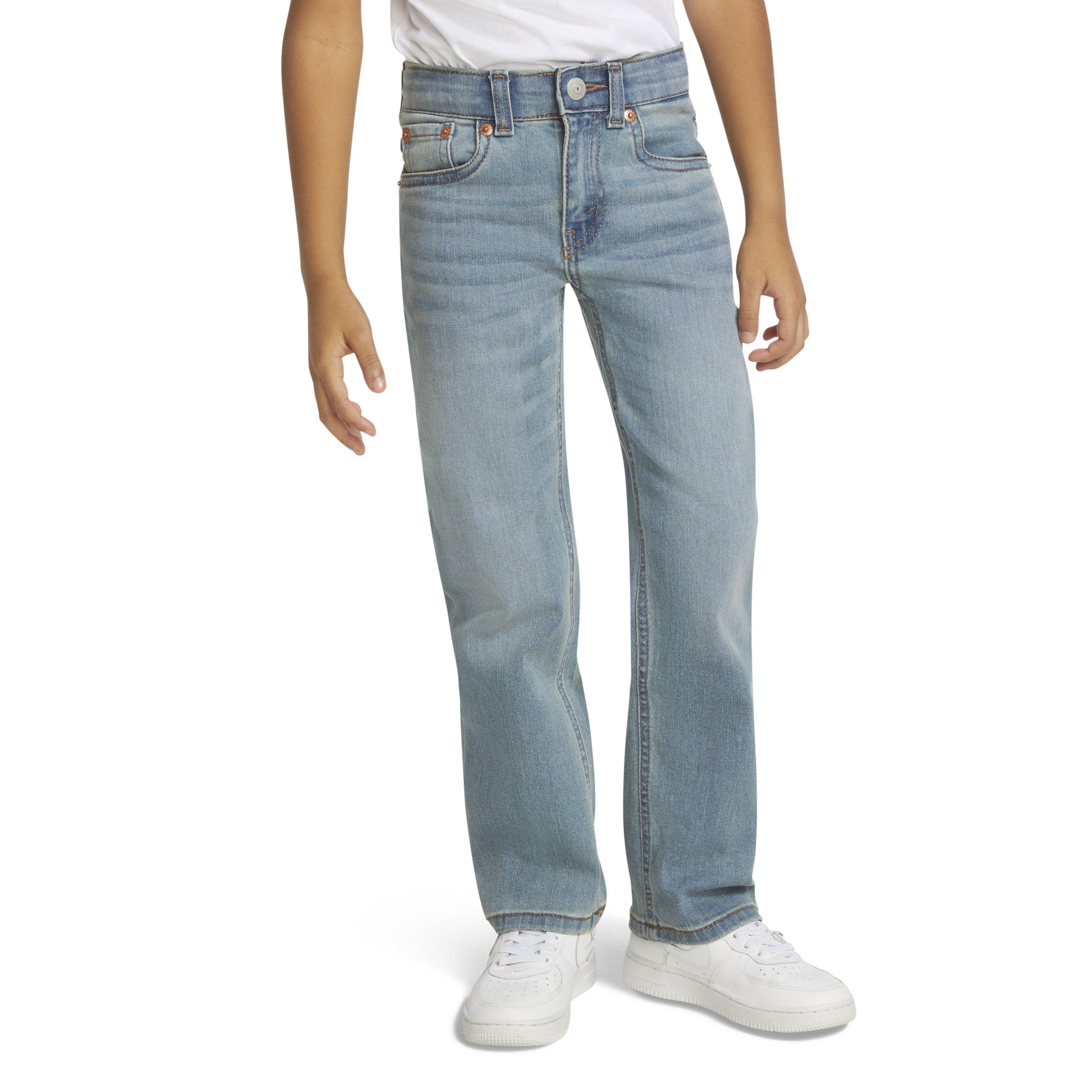 Levi's 514 Straight Fit Little Boys' Light Blue Wash Denim Jeans