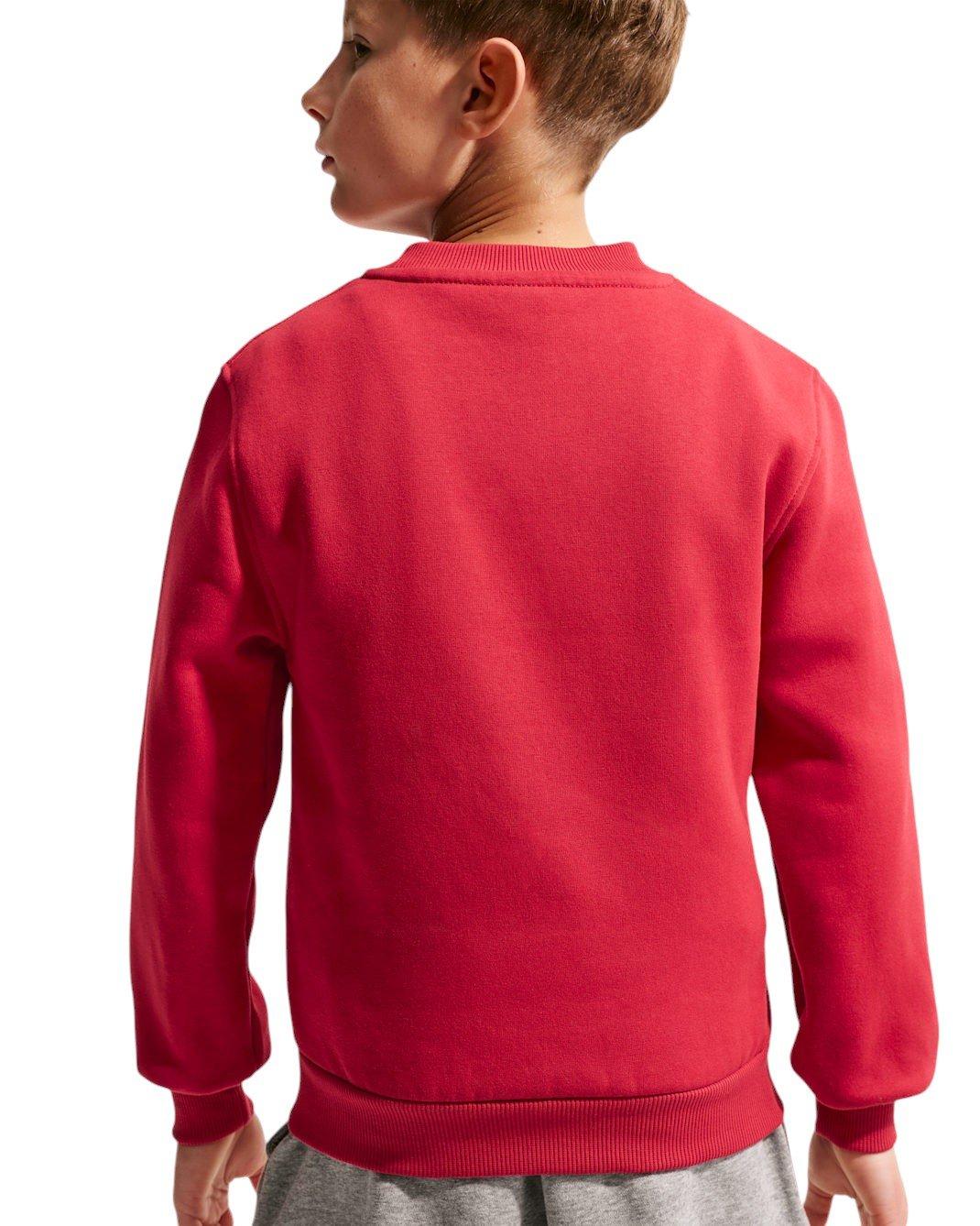 Nike Sportswear Club Fleece Big Kids' Red Sweatshirt