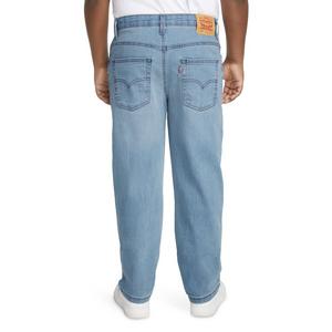 Levi's Big Boys' 514 Straight Fit Light Blue Wash Denim Jeans