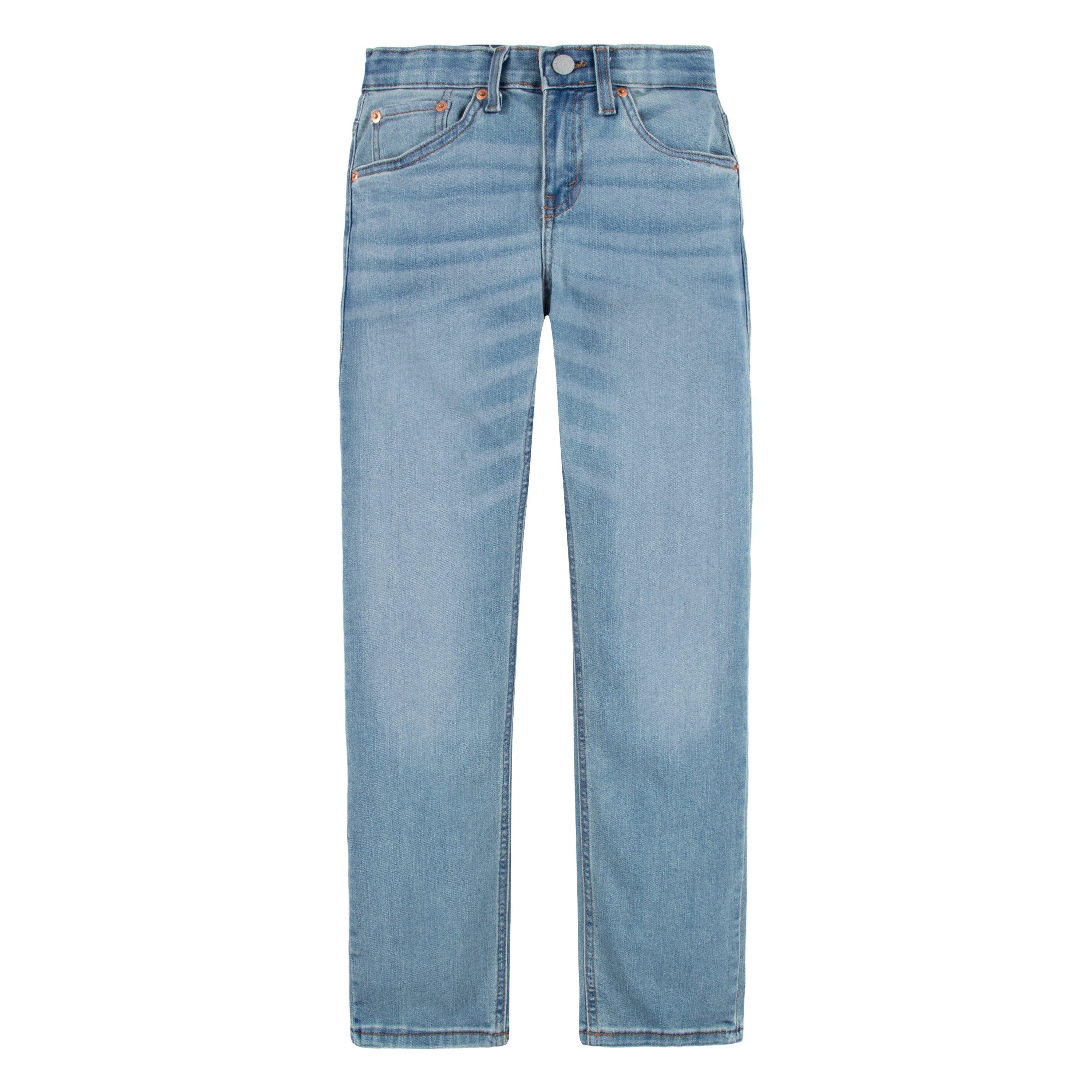 Levi's Big Boys' 514 Straight Fit Light Blue Wash Denim Jeans - LT BLUE Thumbnail View 8