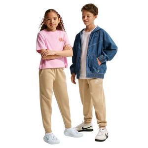 Nike Big Kids' Sportswear Club Fleece Joggers - Linen Brown