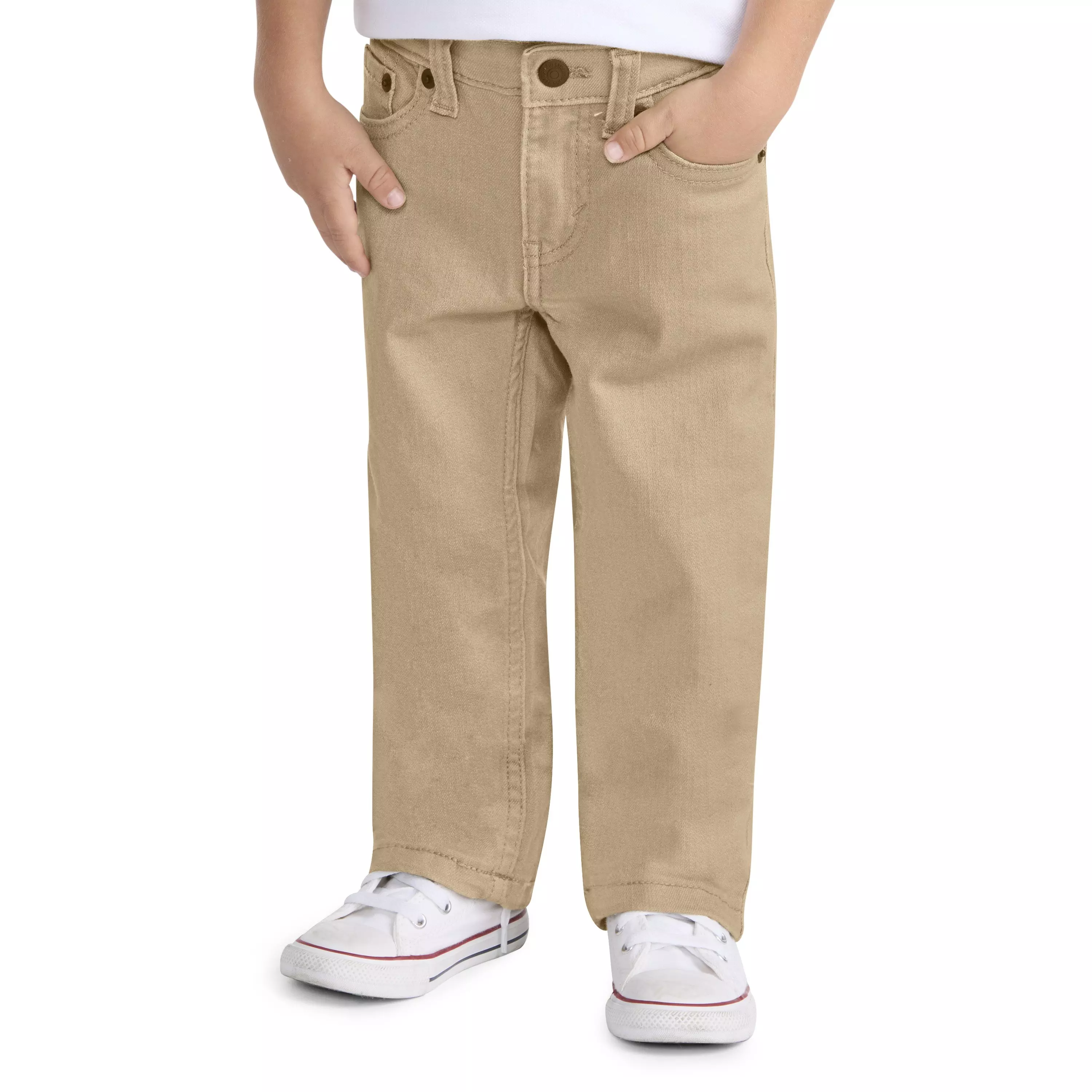 Levi's Toddler Boys' 514 Straight Fit Gold Wash Denim Jeans - GOLD