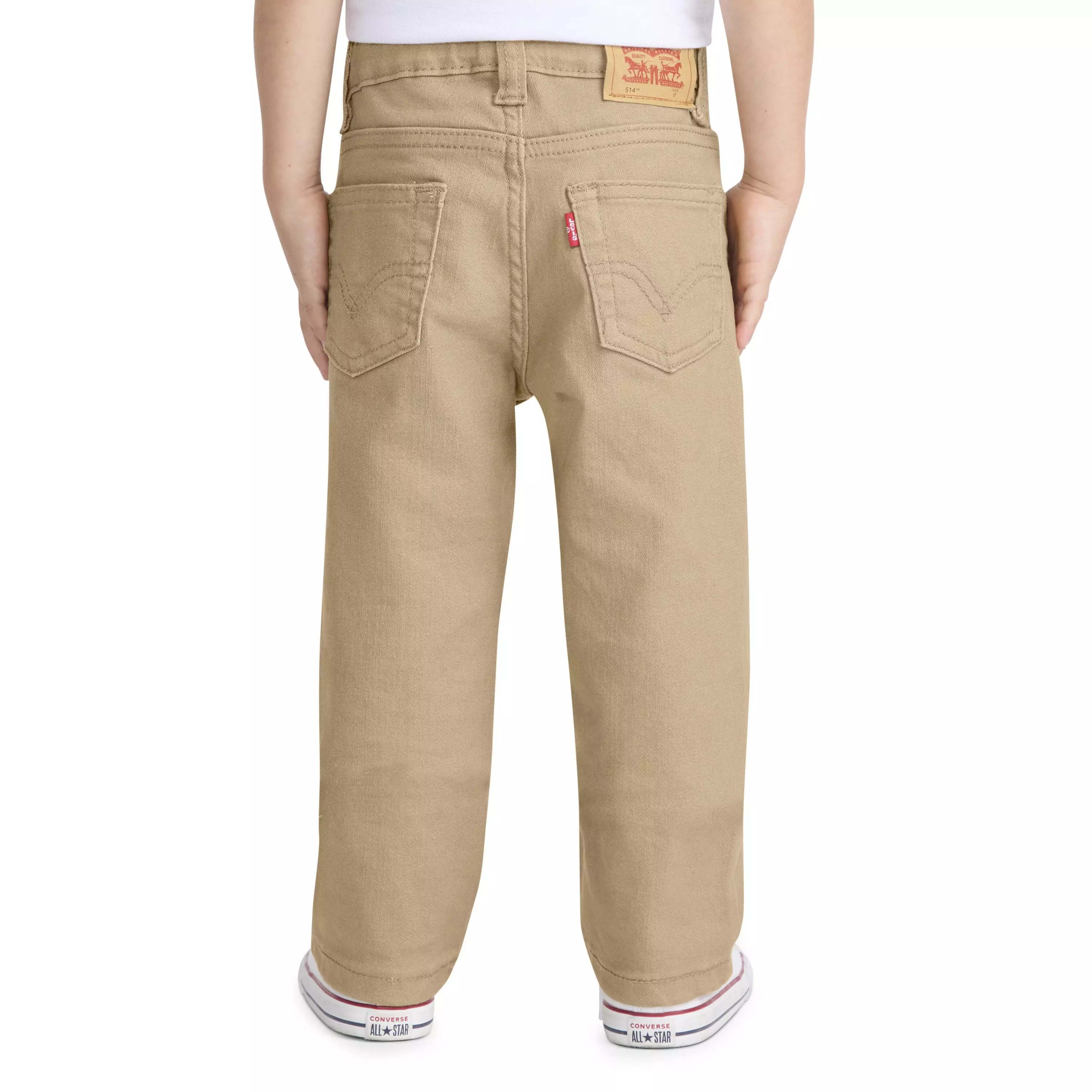 Levi's Toddler Boys' 514 Straight Fit Gold Wash Denim Jeans - GOLD