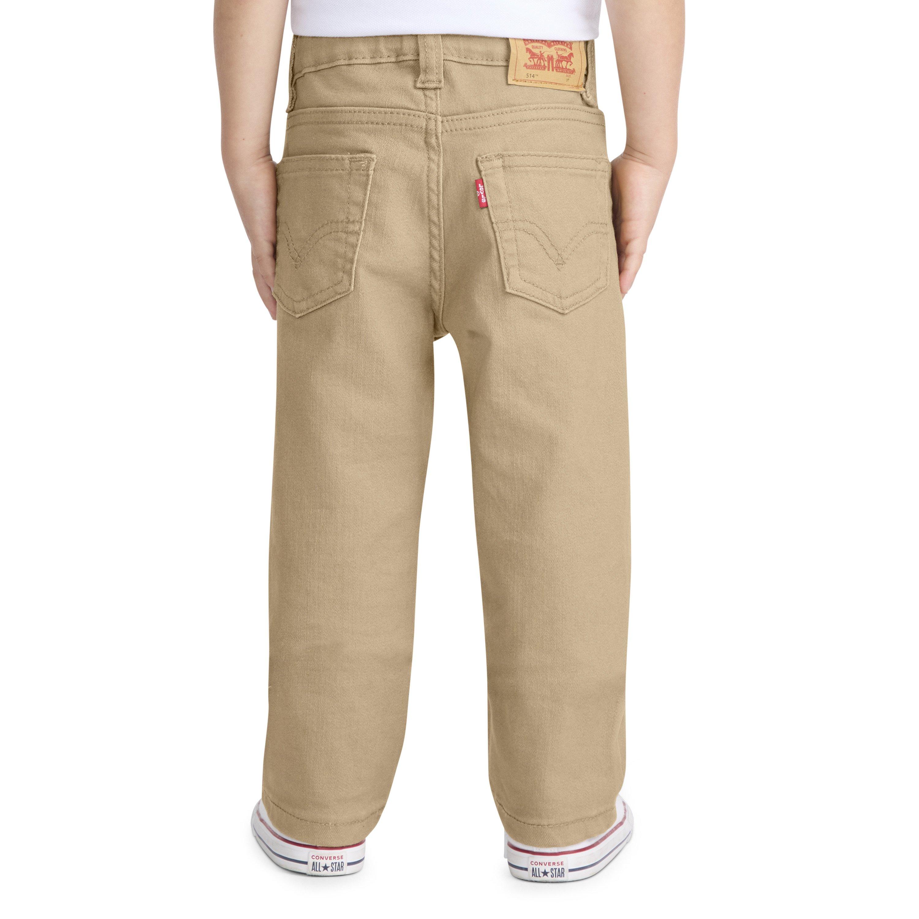 Levi's 514 Straight Fit Toddler Boys' Gold Wash Denim Jeans