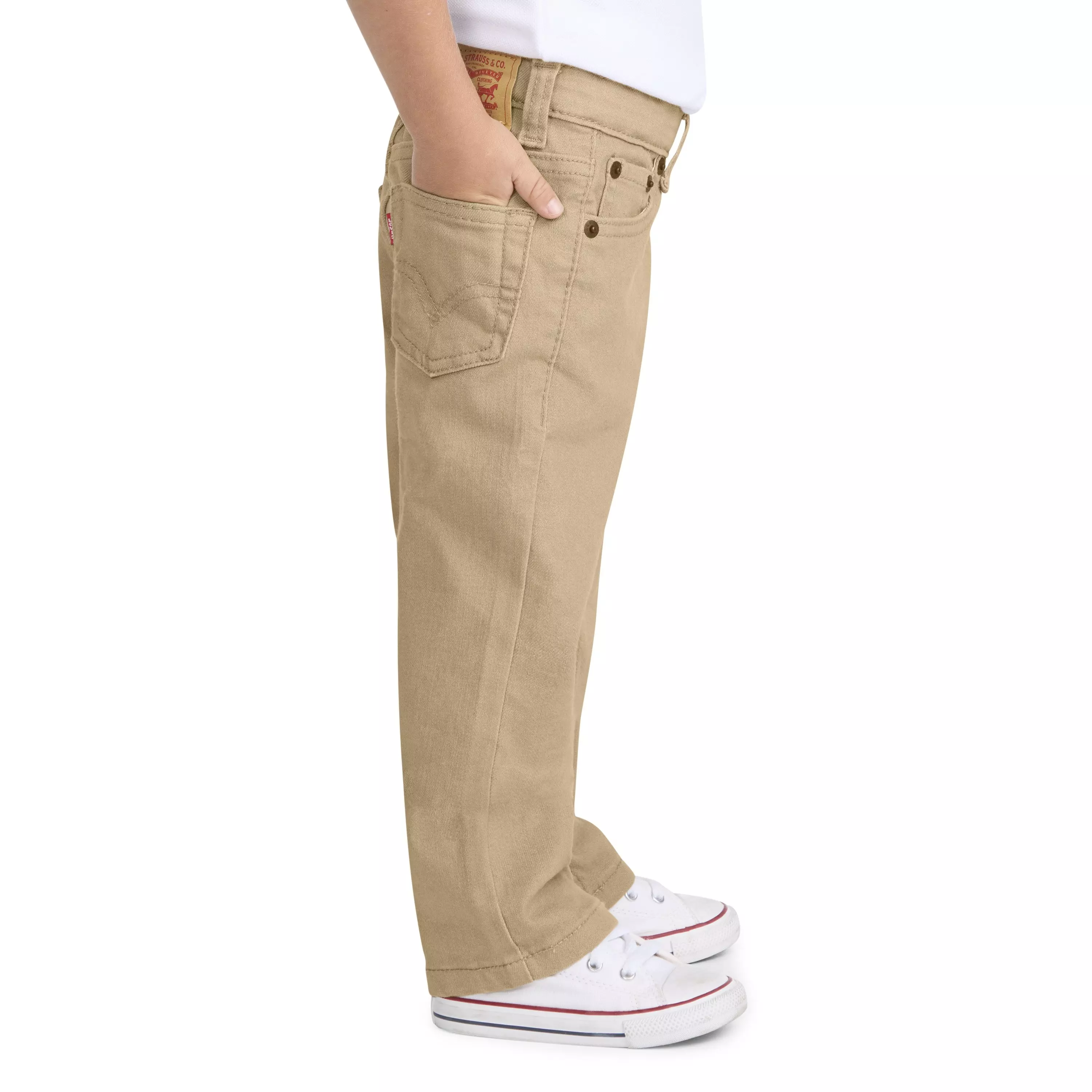 Levi's Toddler Boys' 514 Straight Fit Gold Wash Denim Jeans - GOLD
