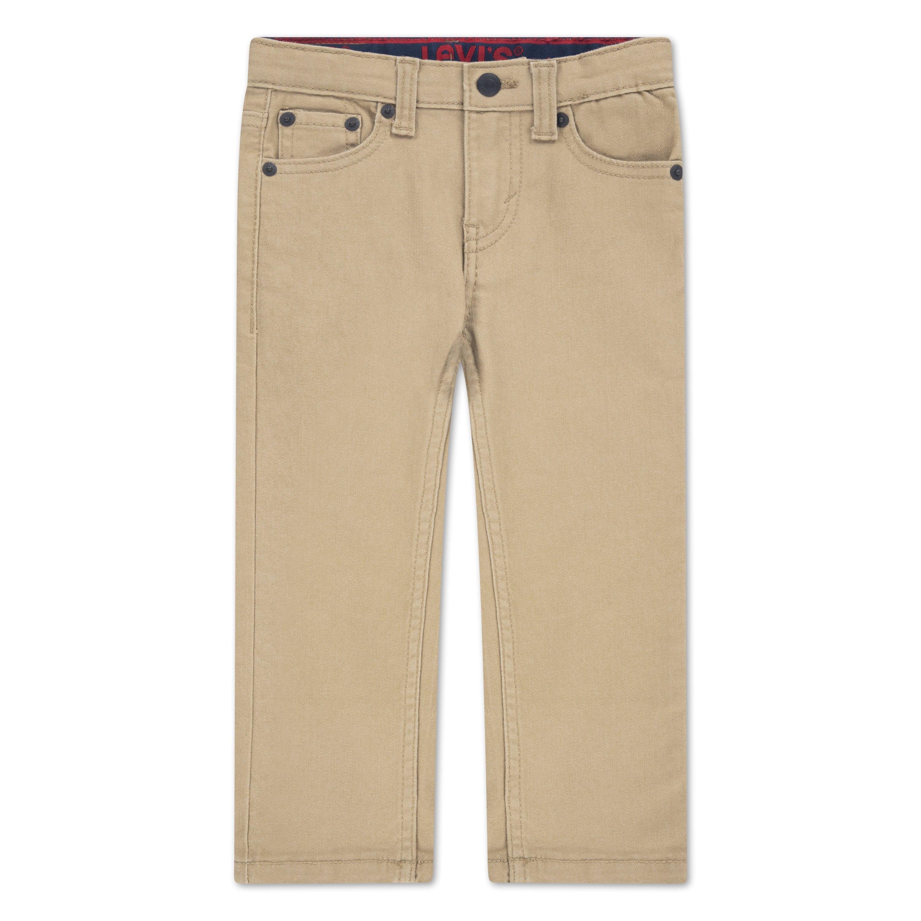 Levi's Toddler Boys' 514 Straight Fit Gold Wash Denim Jeans - GOLD Thumbnail View 4