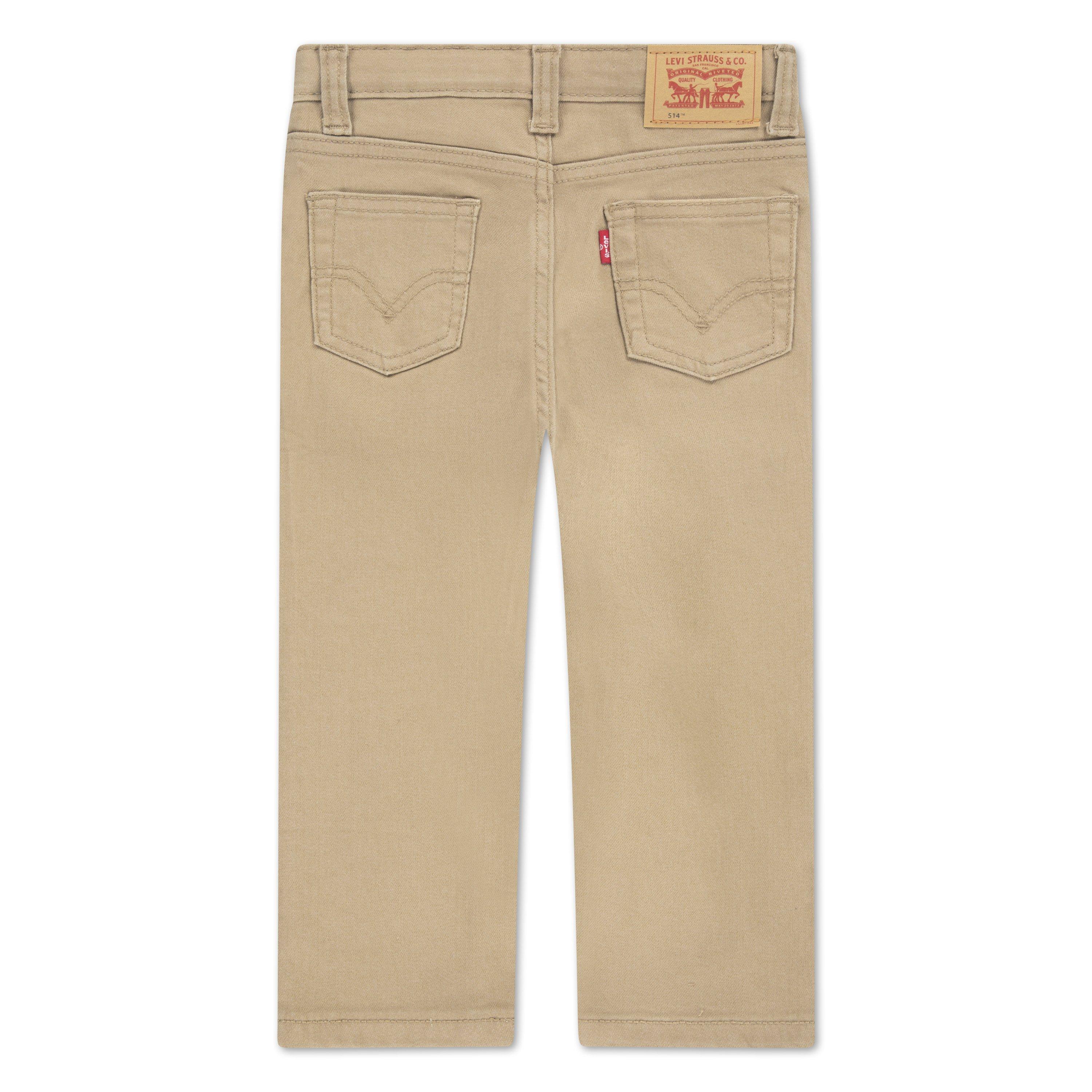 Levi's Toddler Boys' 514 Straight Fit Gold Wash Denim Jeans - GOLD Thumbnail View 5