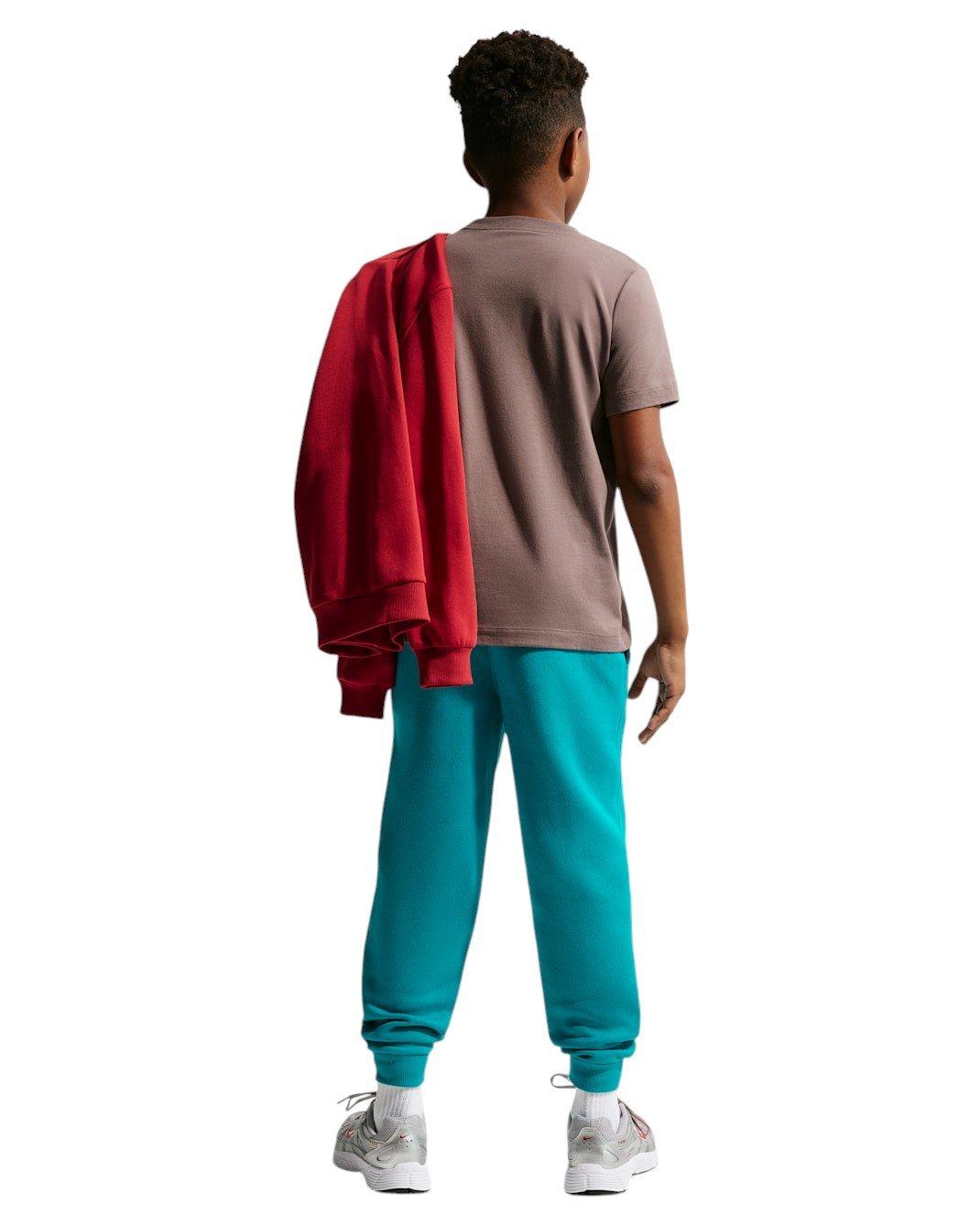 Nike Big Kids' Sportswear Club Fleece Joggers - Turquoise - TURQUOISE Thumbnail View 6
