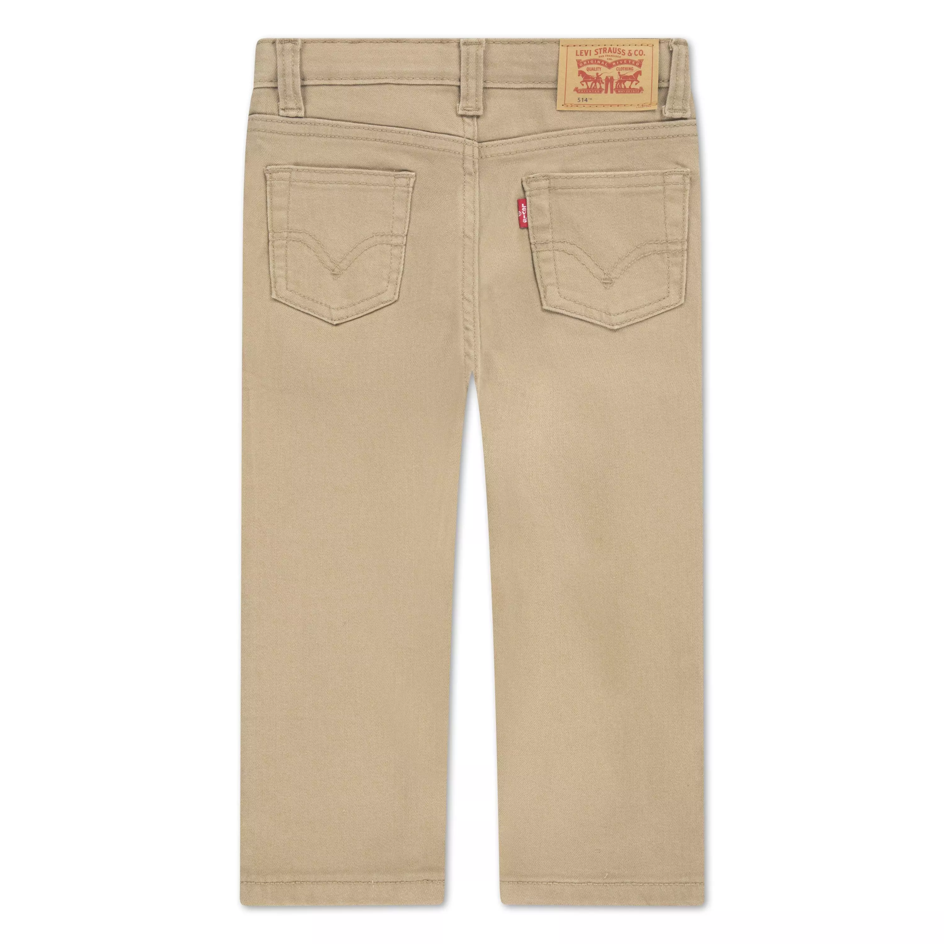 Levi's 514 Straight Fit Little Boys' Gold Wash Denim Jeans - GOLD