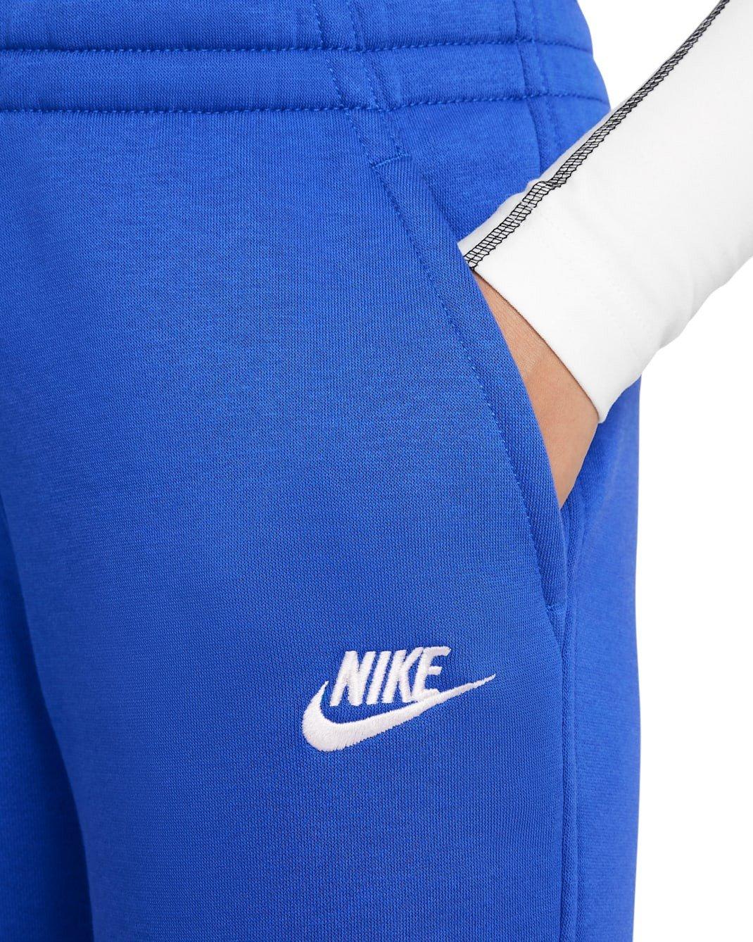 Nike Big Kids' Sportswear Club Fleece Joggers - Royal - ROYAL Thumbnail View 4