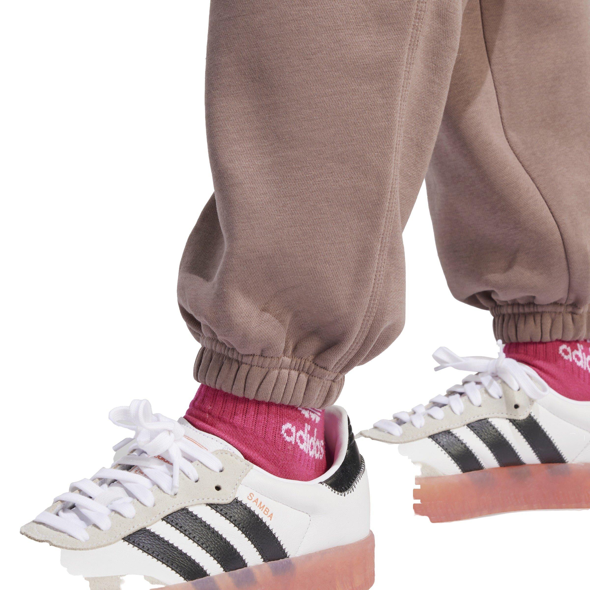 adidas Originals Essential Fleece Loose Women's Brown Joggers