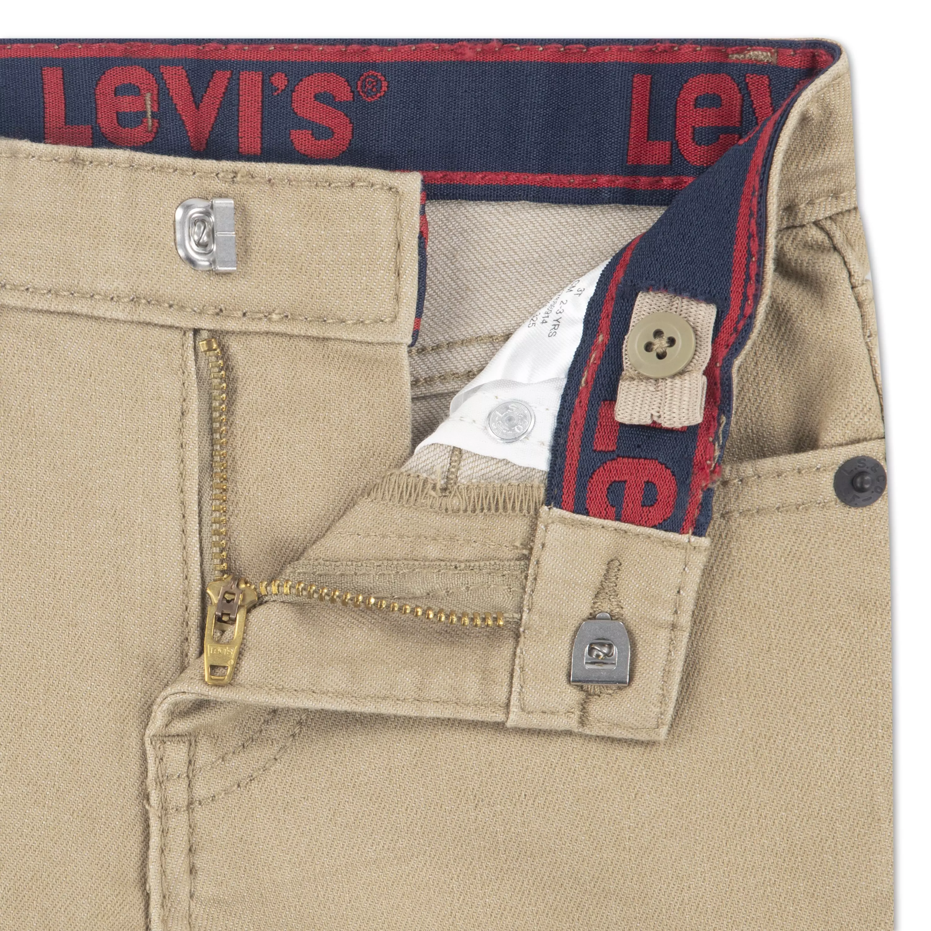 Levi's 514 Straight Fit Big Boys' Denim Jeans - Gold Wash - GOLD