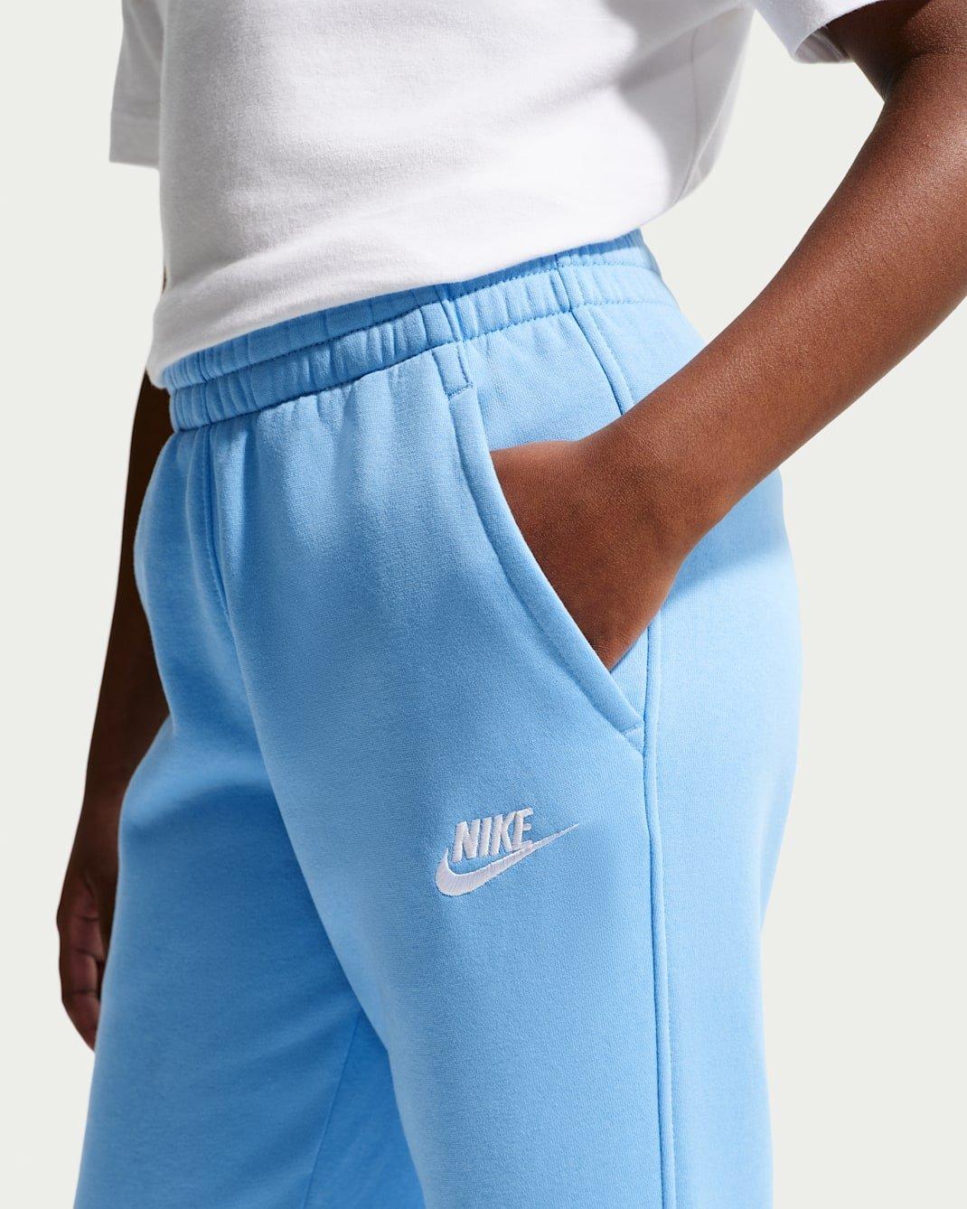 Nike Big Kids' Sportswear Club Fleece Joggers - Football Blue - FOOTBALL BLUE Thumbnail View 4