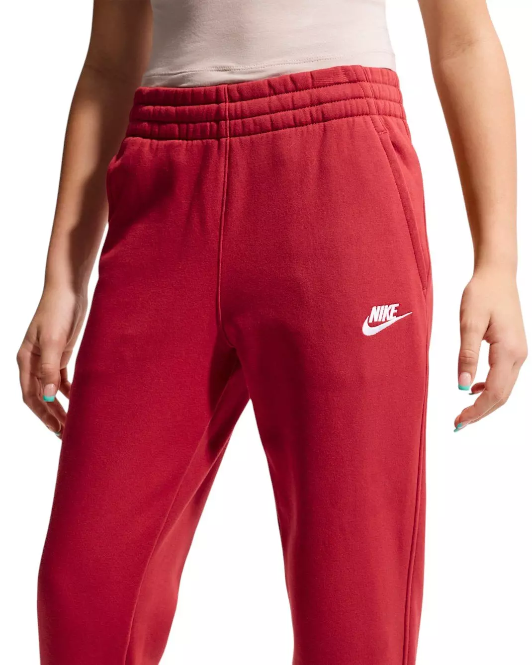 Nike Big Kids' Sportswear Club Fleece Joggers - Red - RED