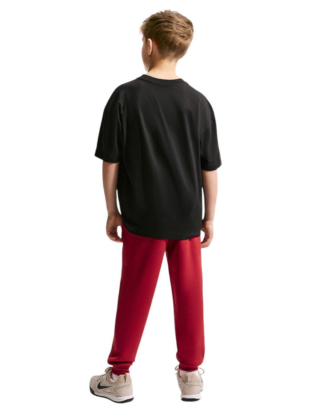 Nike Big Kids' Sportswear Club Fleece Joggers - Red - RED Thumbnail View 6