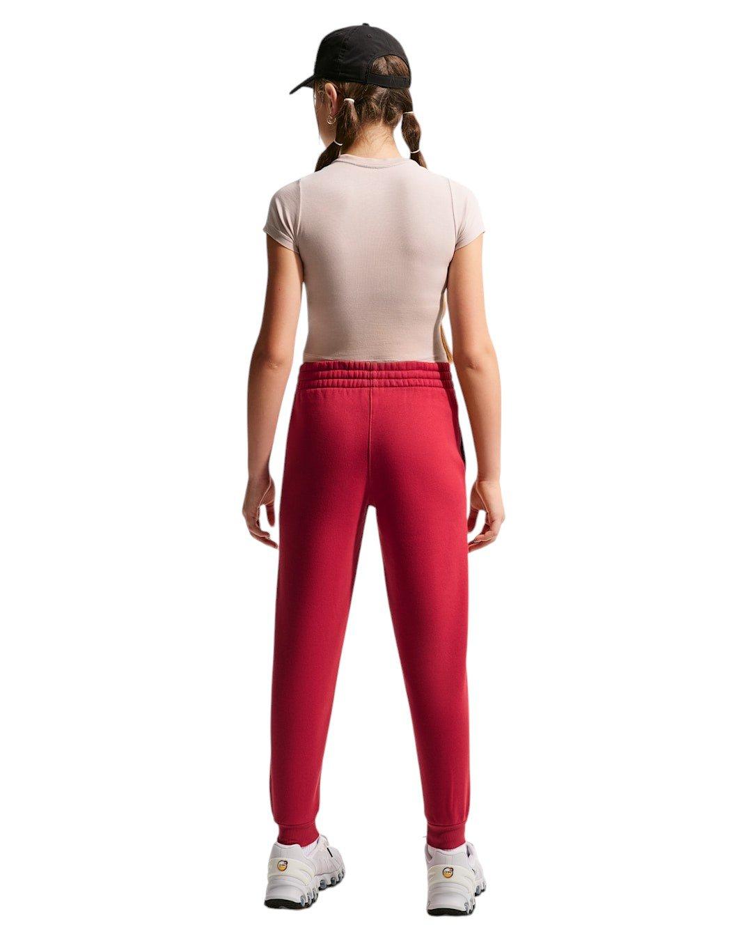 Nike Big Kids' Sportswear Club Fleece Joggers - Red - RED Thumbnail View 7