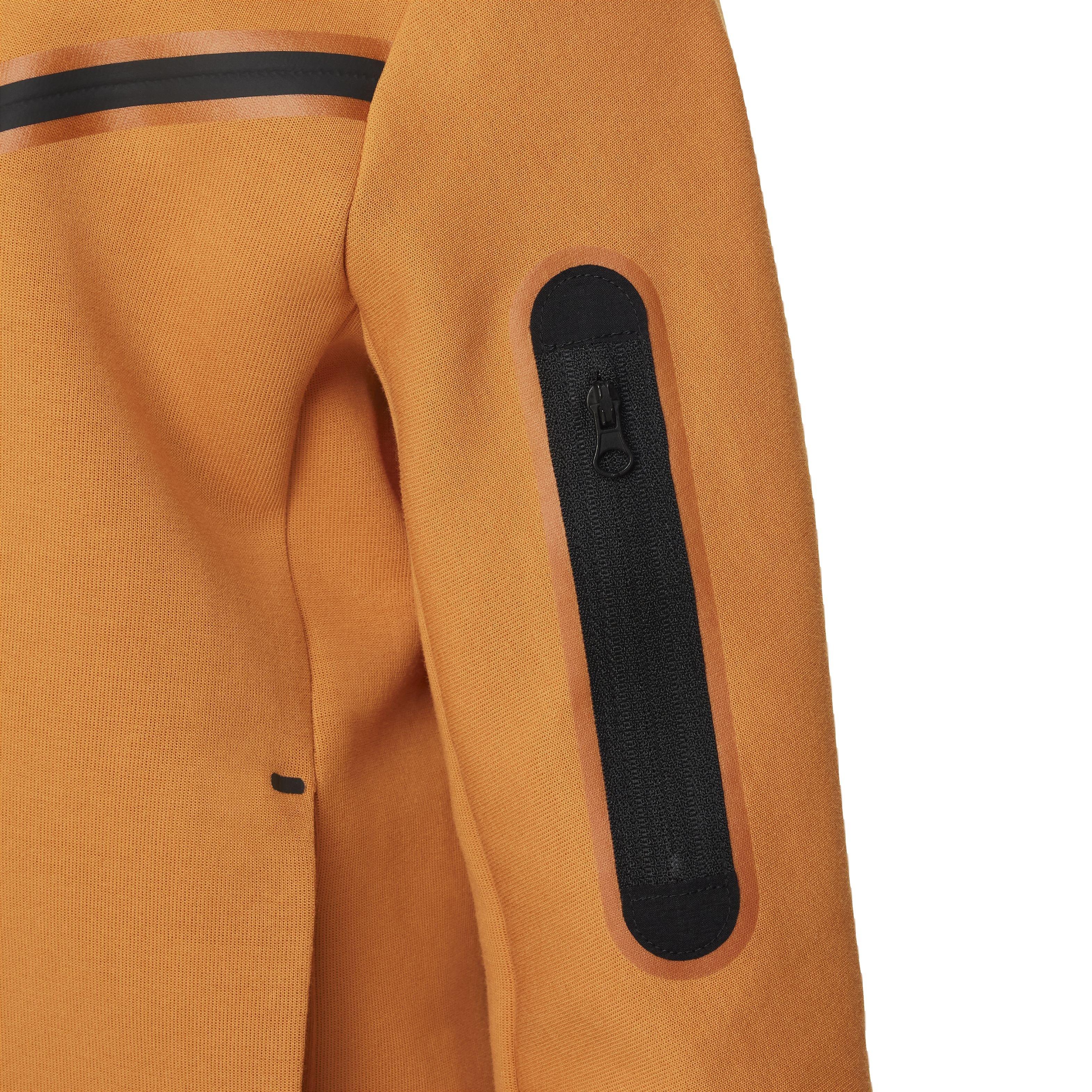 Nike Big Kids' Sportswear Tech Fleece Full-Zip Jacket - Orange