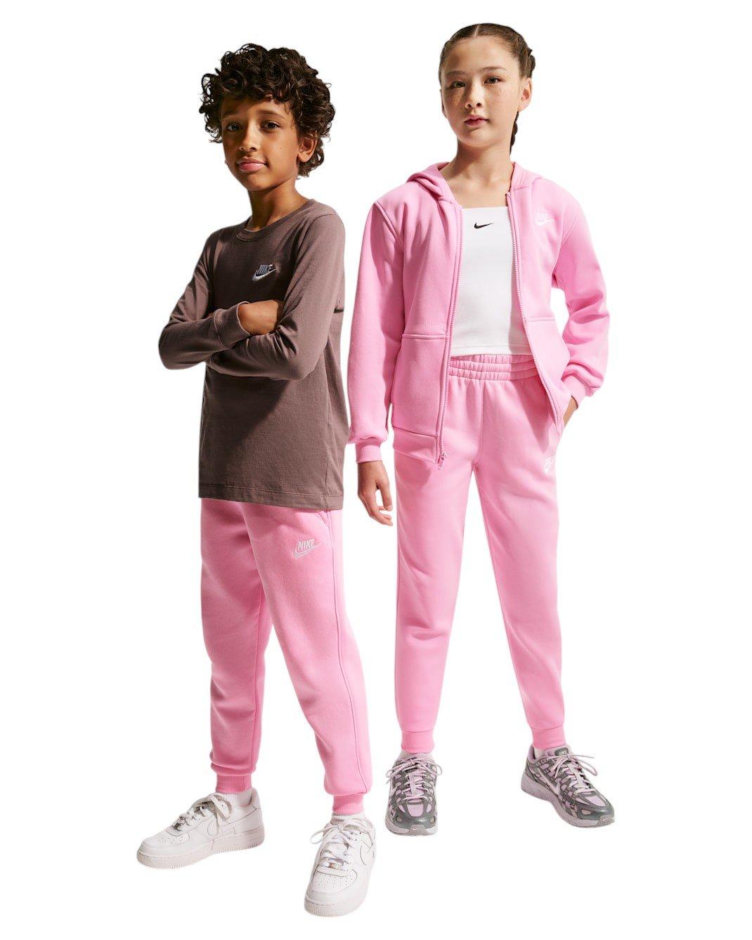 Nike Sportswear Club Fleece Big Kids' Pink Joggers