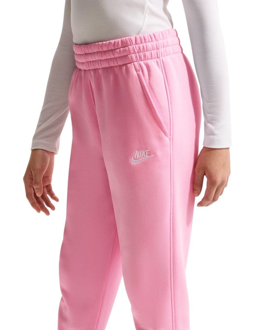 Nike Sportswear Club Fleece Big Kids' Pink Joggers
