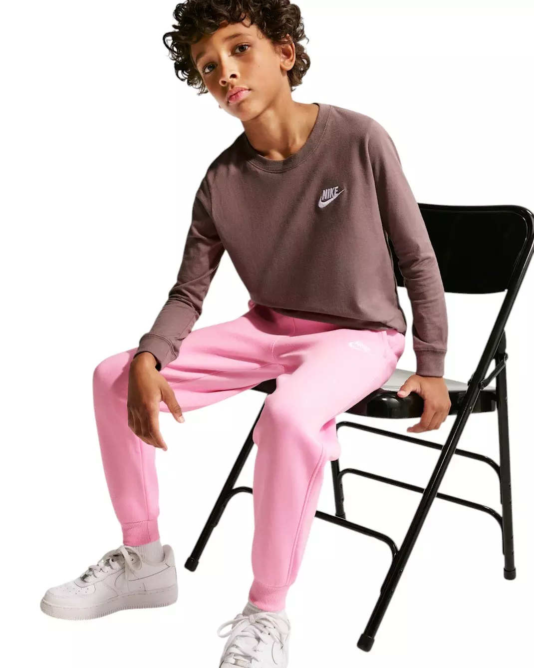 Nike Big Kids' Sportswear Club Fleece Joggers - Pink - PINK