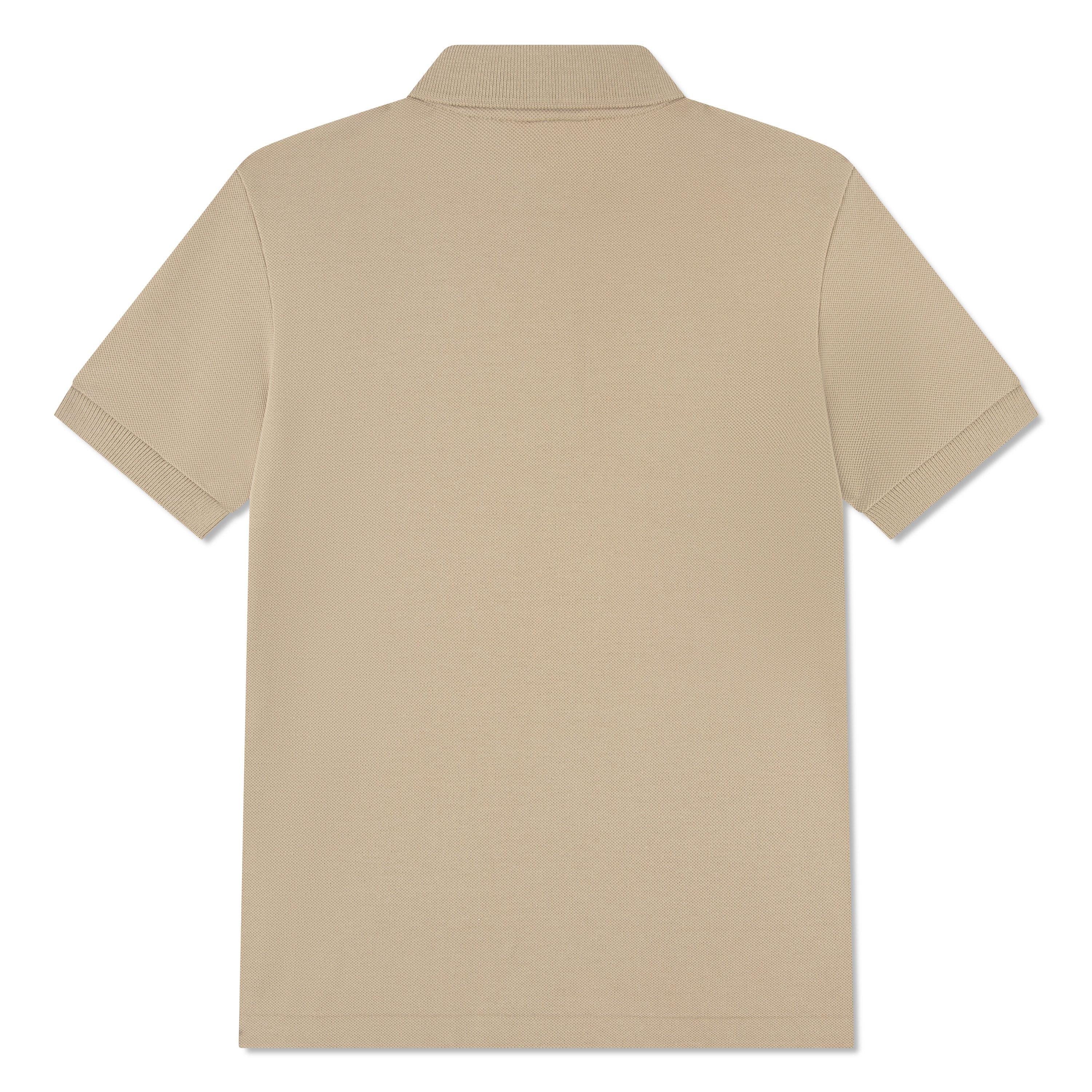 Lacoste Little Boys' Non-Organic Petit Pique Polo -Beige - BEIGE