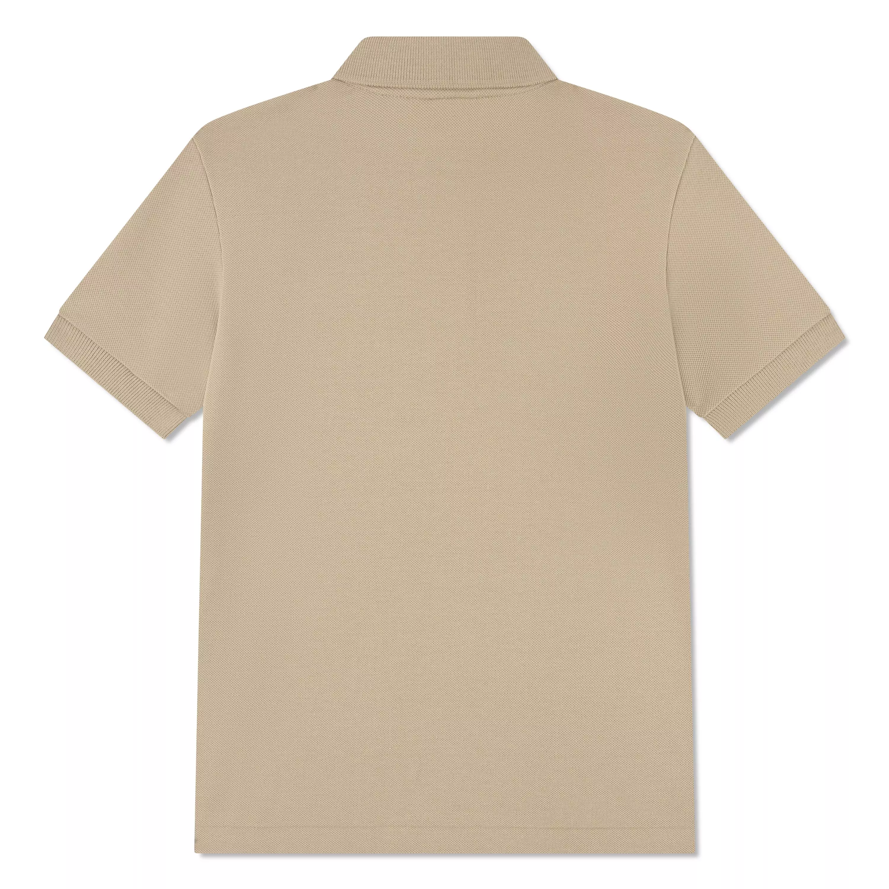 Lacoste Little Boys' Non-Organic Petit Pique Polo -Beige - BEIGE